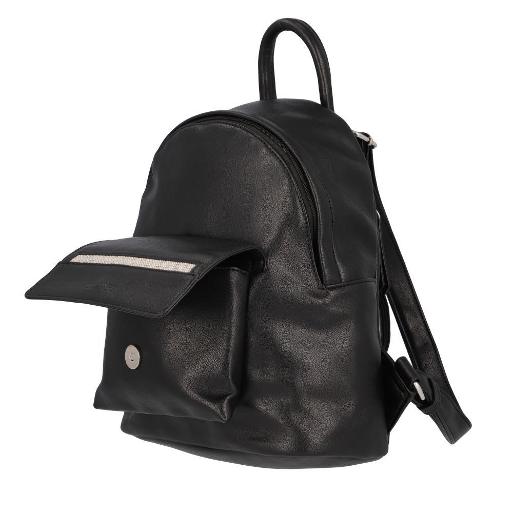 Mochila Cordoba Casual Negro Secret-6