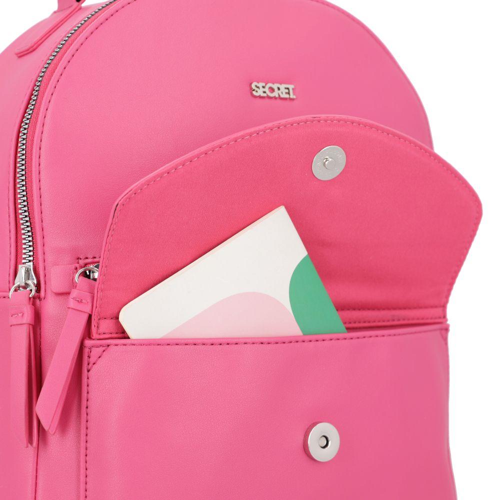 Mochila Atenas Casual Fucsia Secret L-8