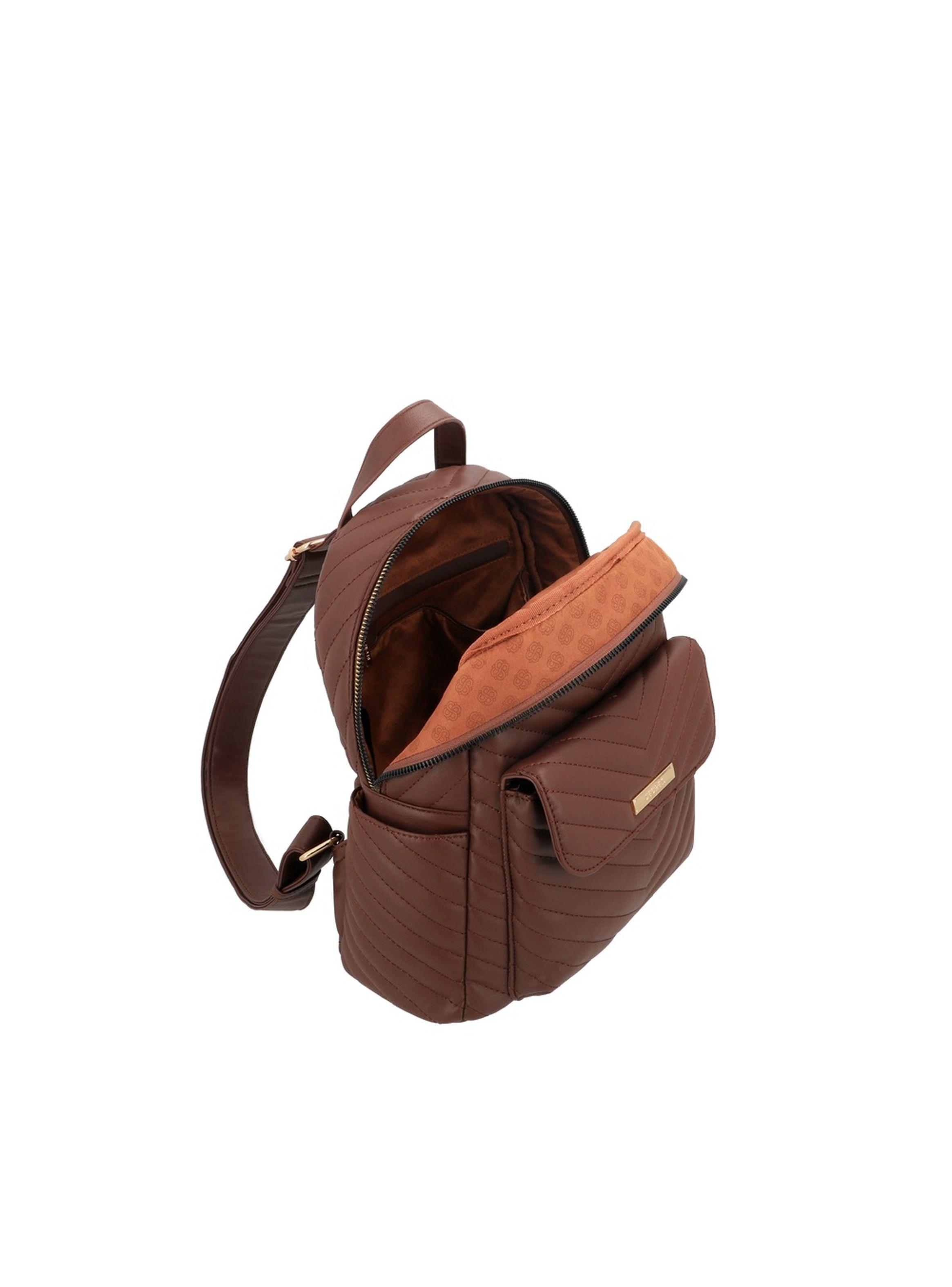Mochila Secret Versalles FW25 M Café-3