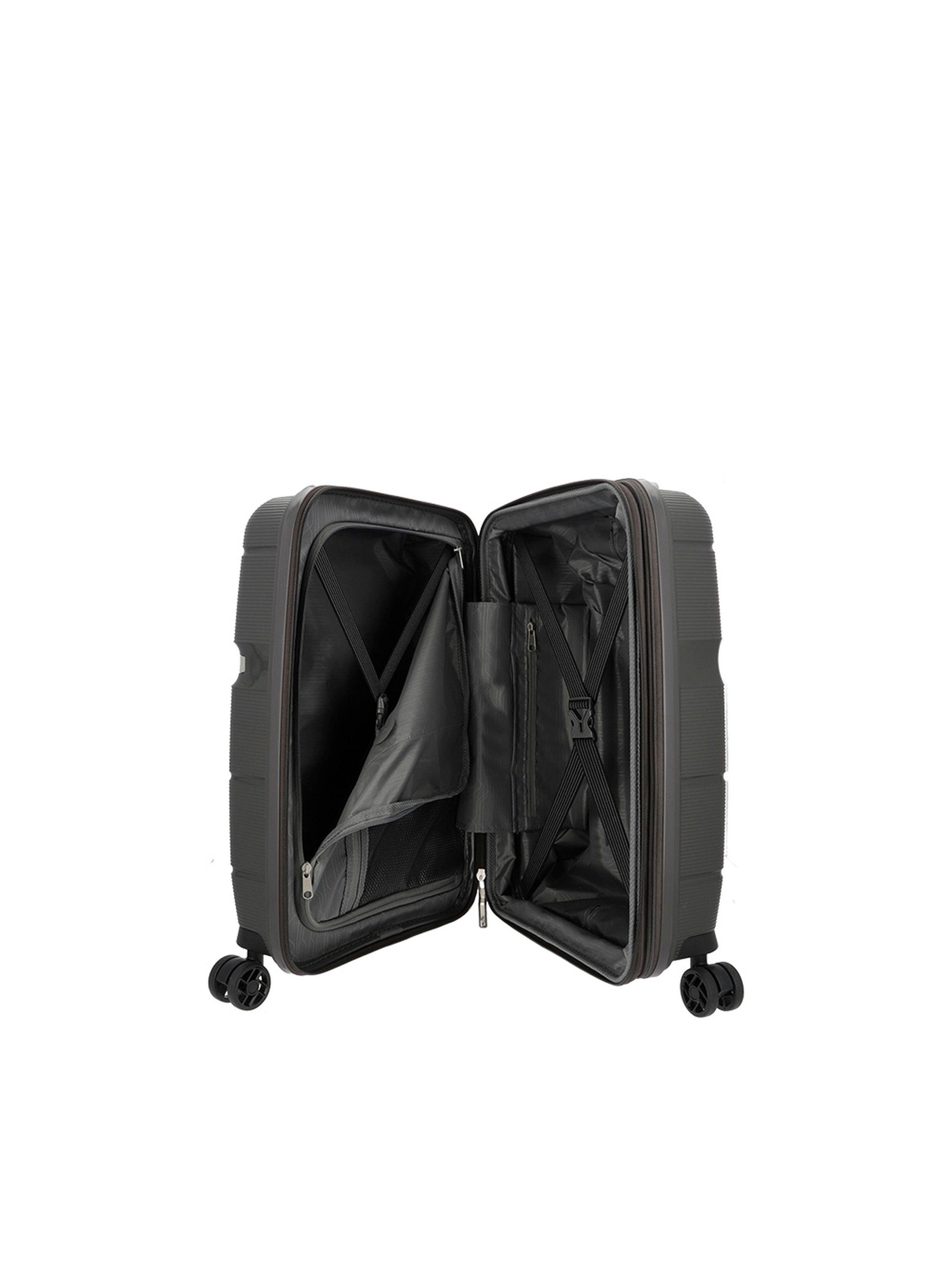 Maleta de Cabina American Tourister Linex Gris Plomo-4