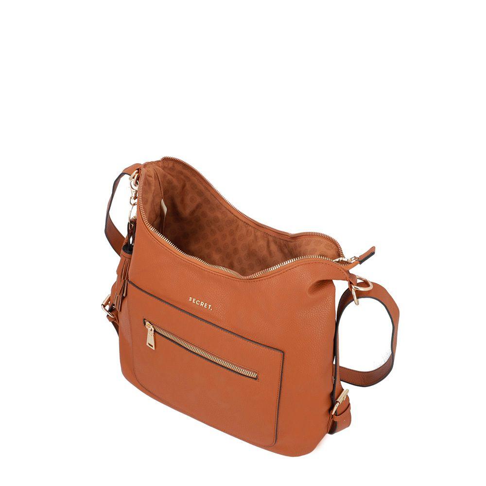 Mochila convertible Sofia café L-6
