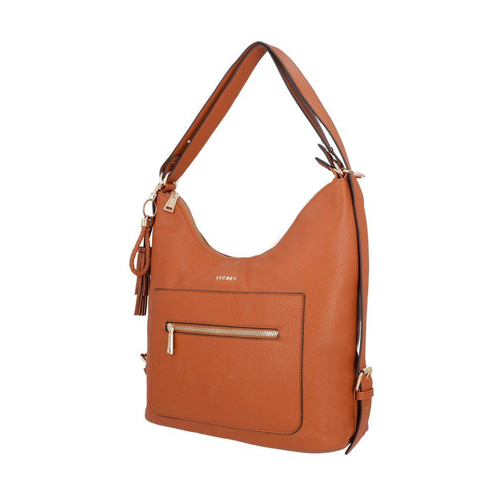 Mochila convertible Sofia café L-2