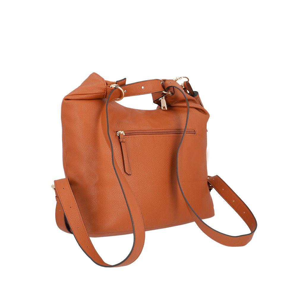 Mochila convertible Sofia café L-16