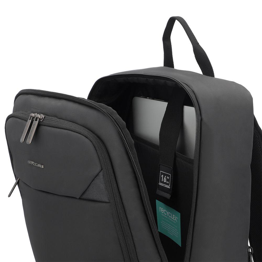 Mochila Notebook Saxoline Road 2SX Negro 16"-11