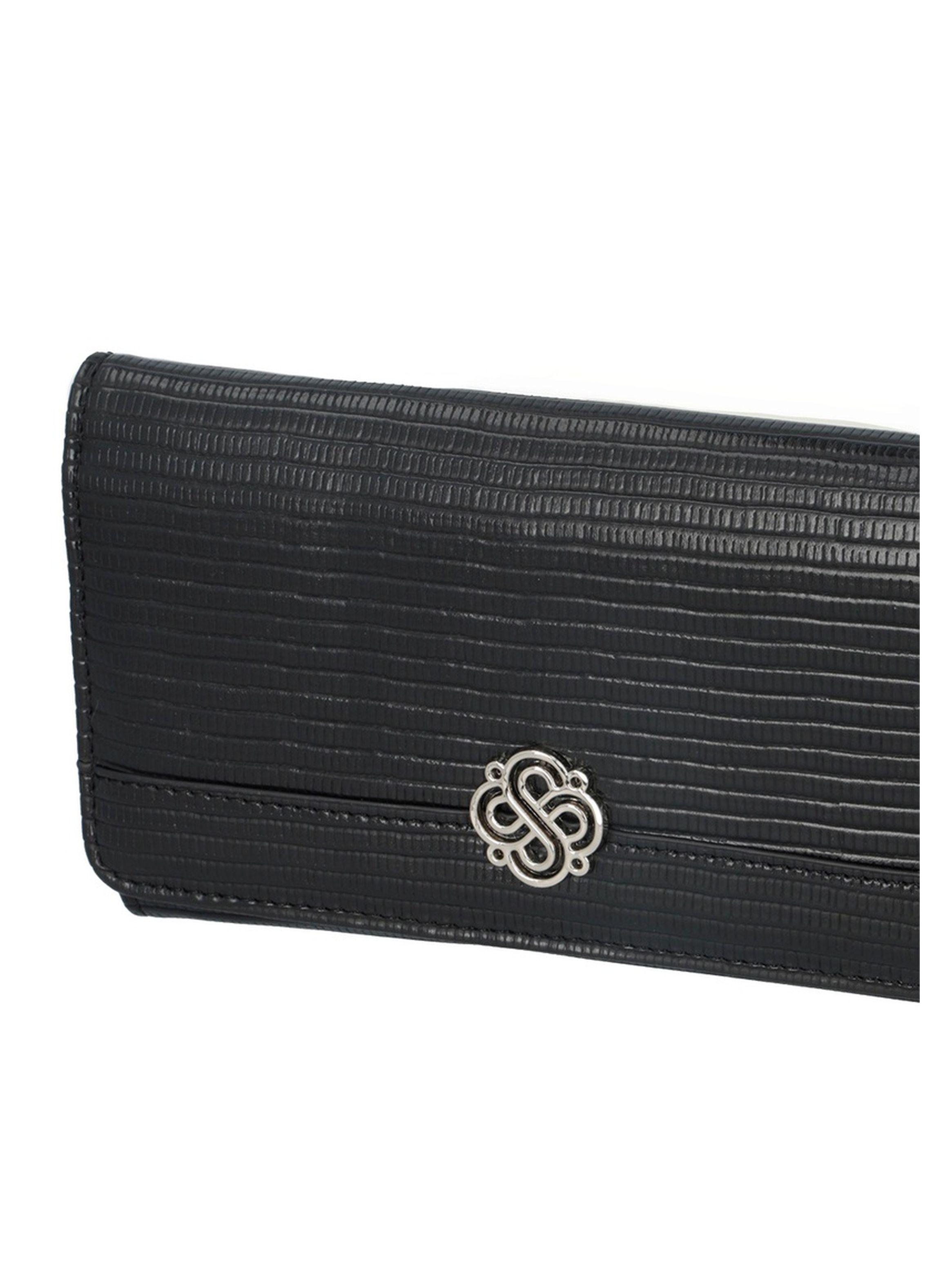 Billetera Secret Viena SS25 L Negro-4