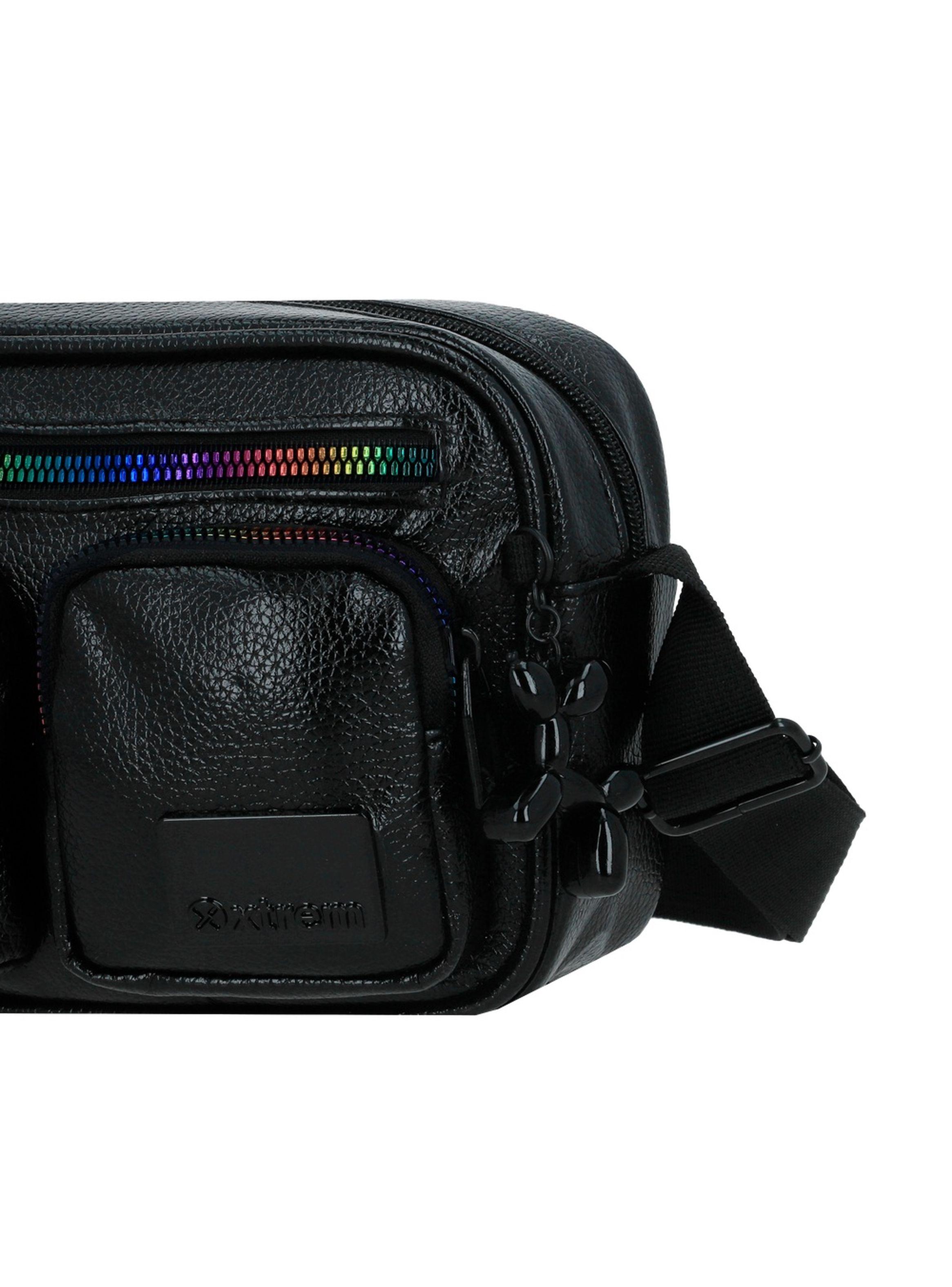 Cartera cruzada de Mujer Xtrem Hazel 3XT Negro/Multicolor S-4