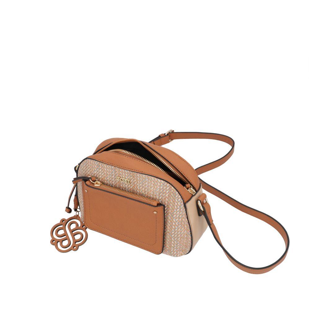 Cartera Uruguay Casual Tostado Secret S-3