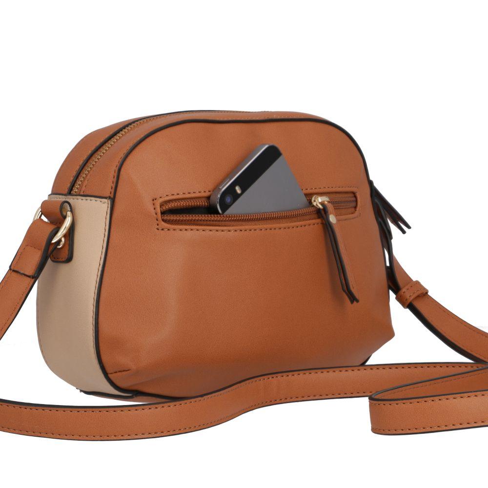 Cartera Uruguay Casual Tostado Secret S-8