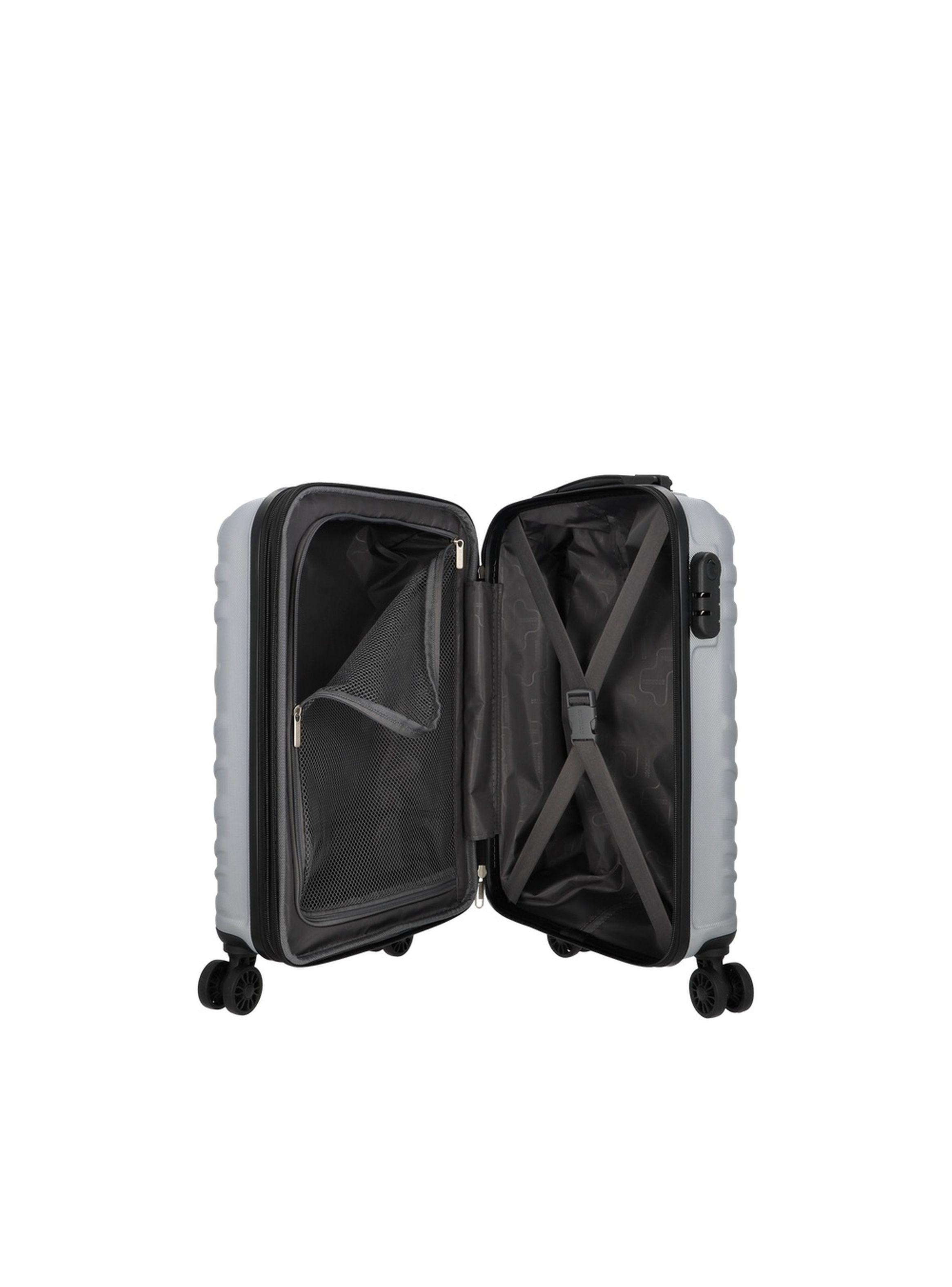 Maleta de Cabina American Tourister Tesa 4.0 Plateado-3