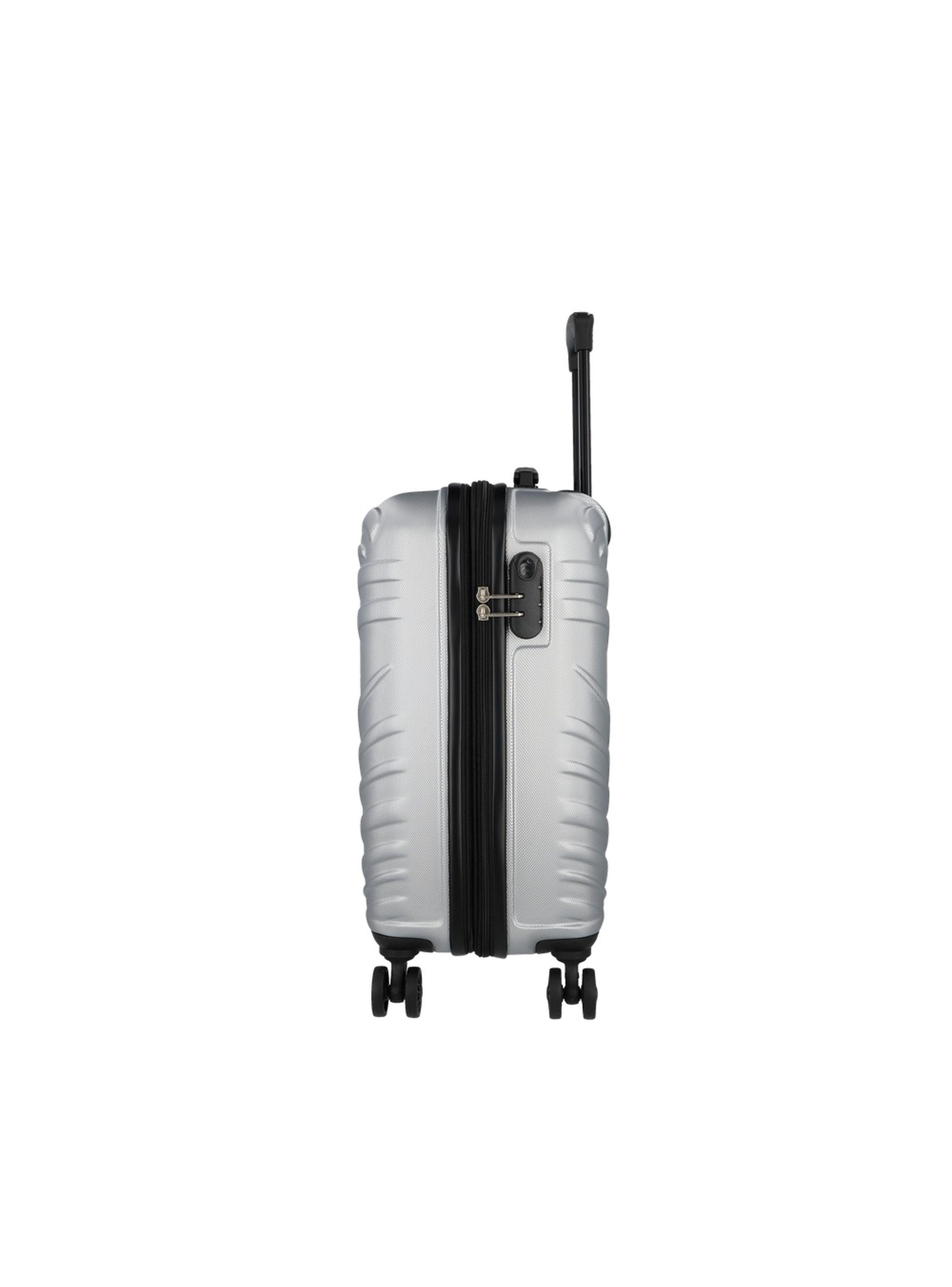 Maleta de Cabina American Tourister Tesa 4.0 Plateado-4