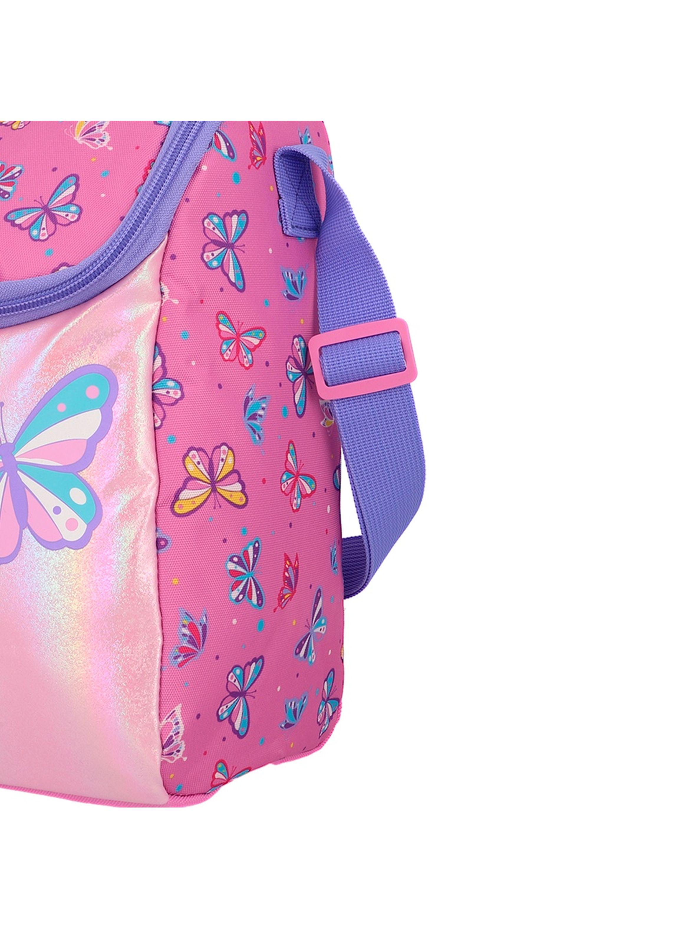 Lonchera Térmica Xtrem Froster 6XT Mariposas Rosado/Morado-5
