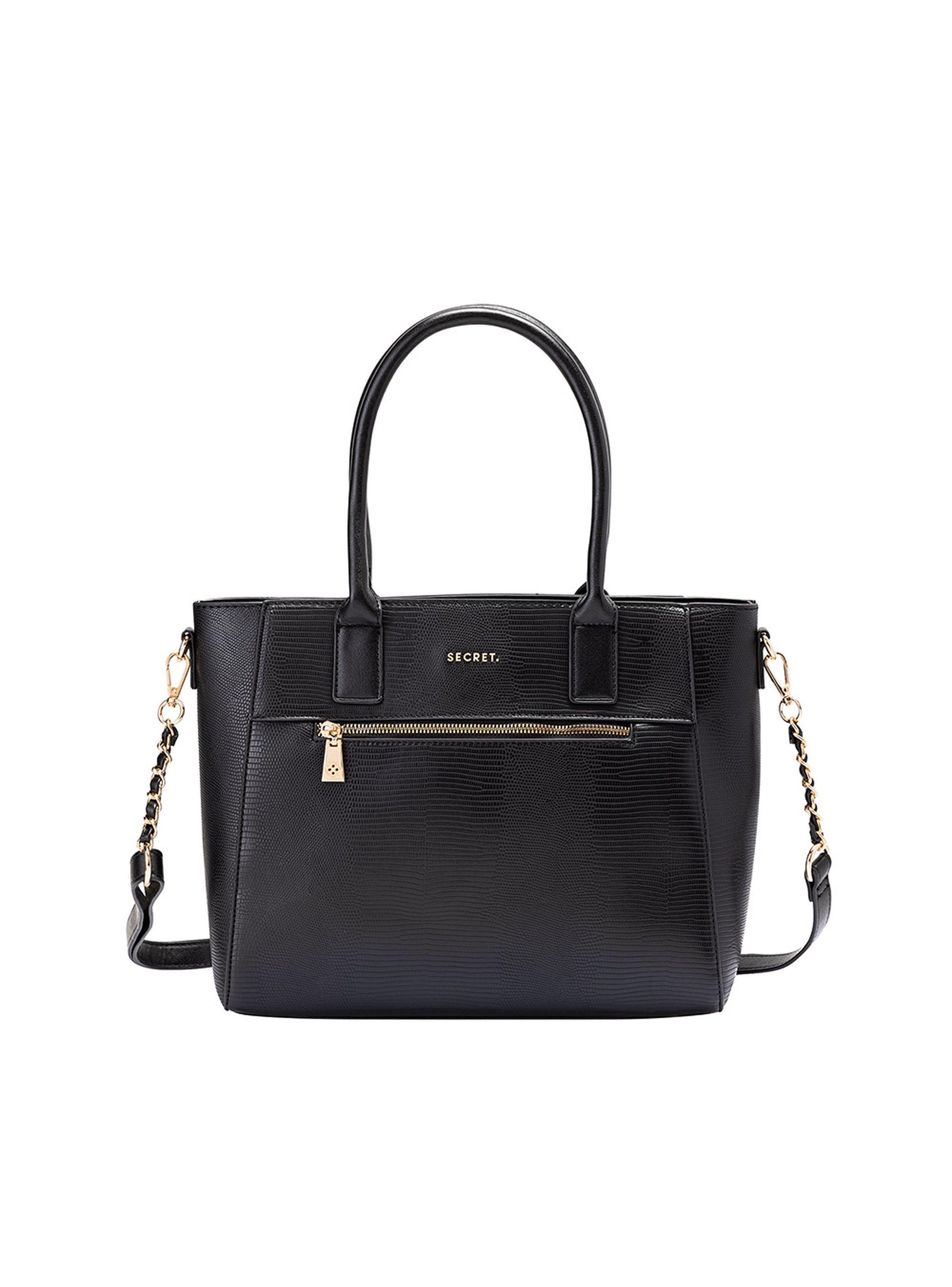 Cartera Tote Secret Virginia FW24 Negro L-0