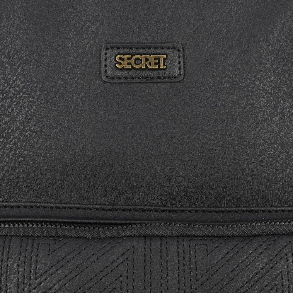 Mochila Mujer Croacia Negra Secret-7
