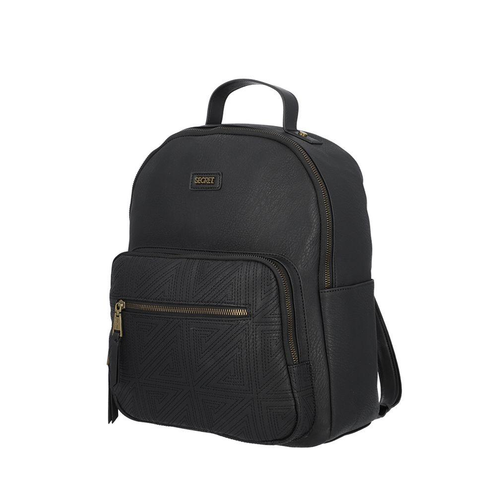 Mochila Mujer Croacia Negra Secret-1