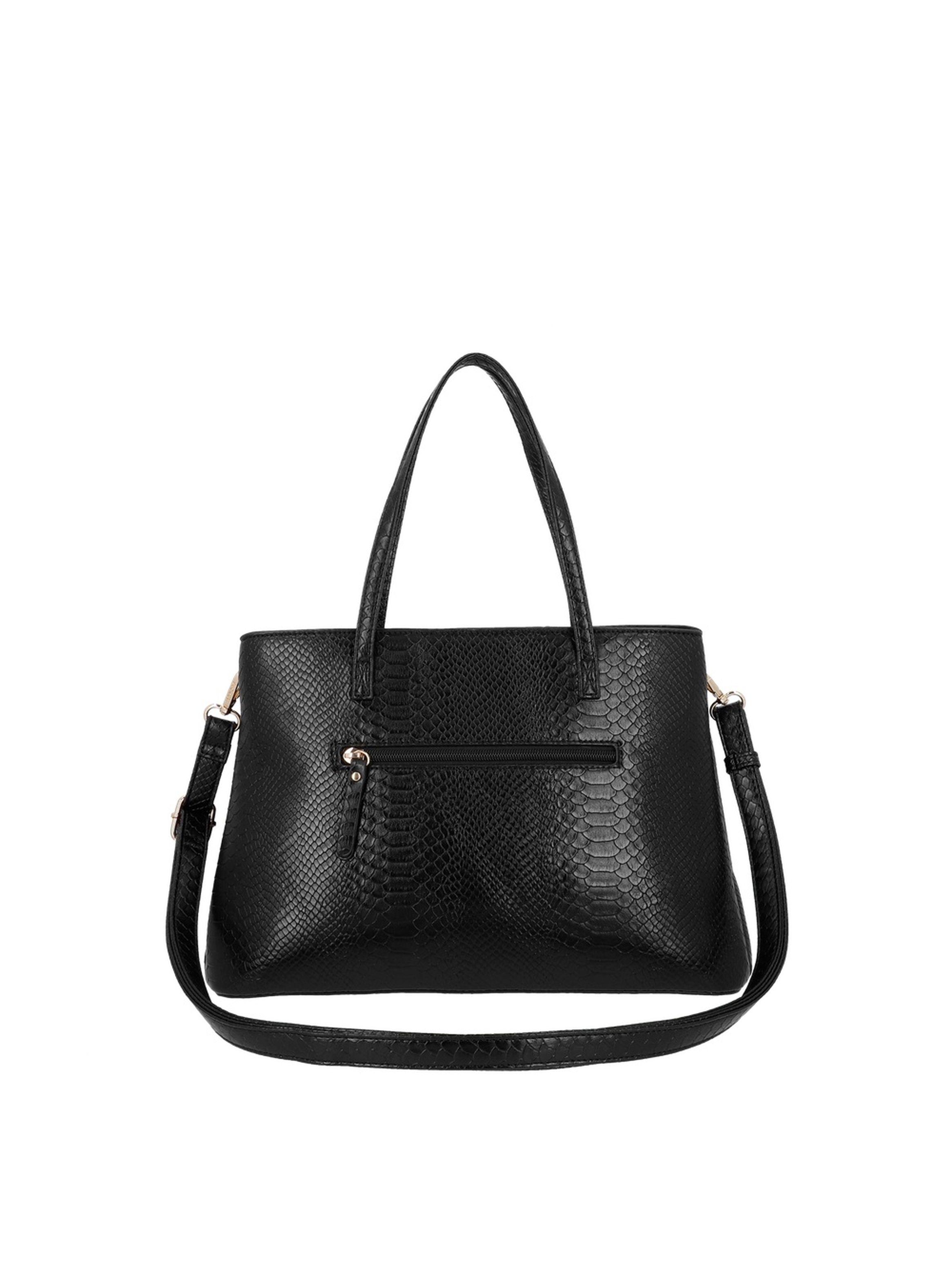 Cartera Tote Secret Zagreb SC7 Mediana Negro-2