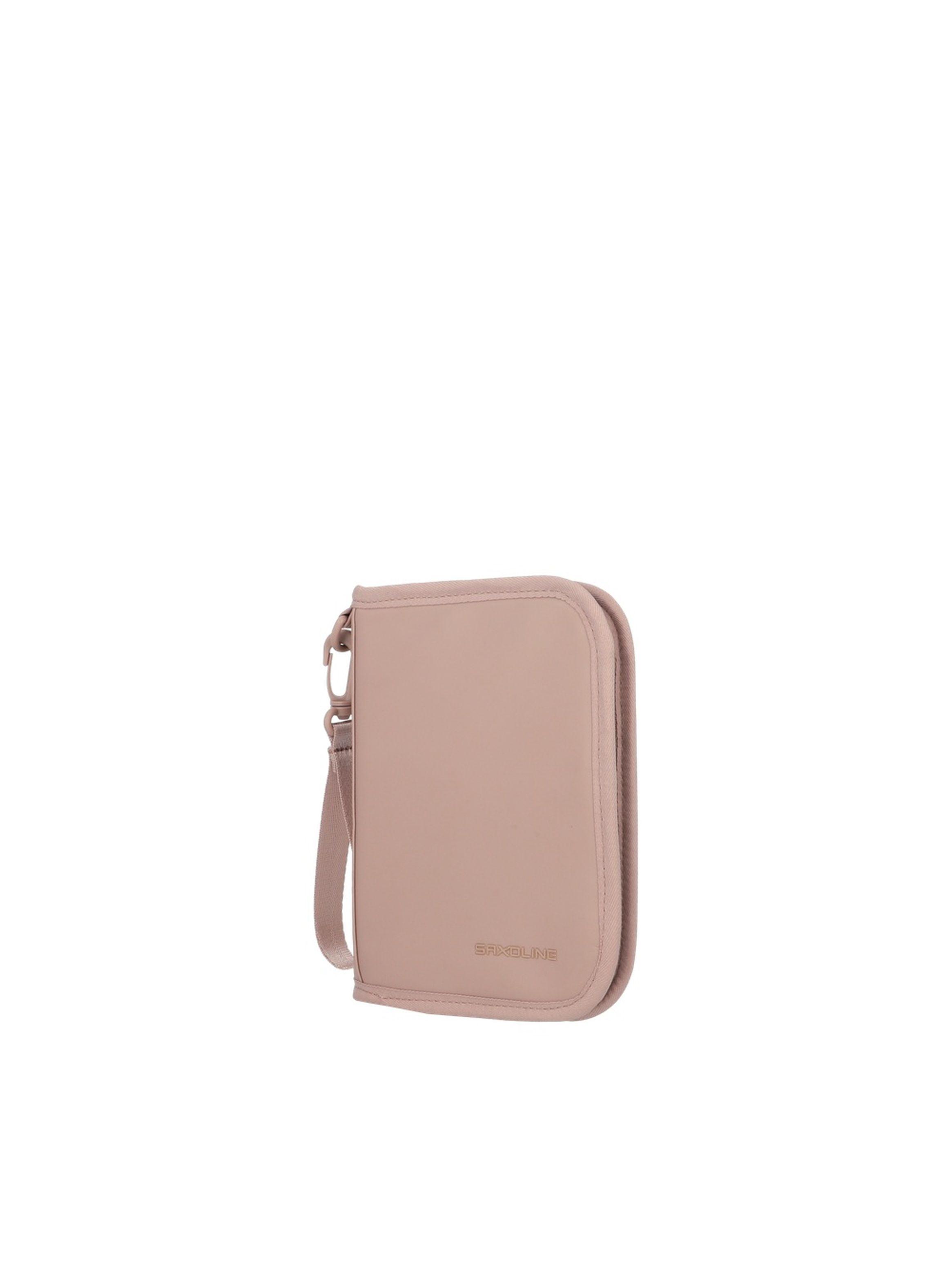 Porta Pasaporte Estuche protector de Viaje Saxoline Rosado-1