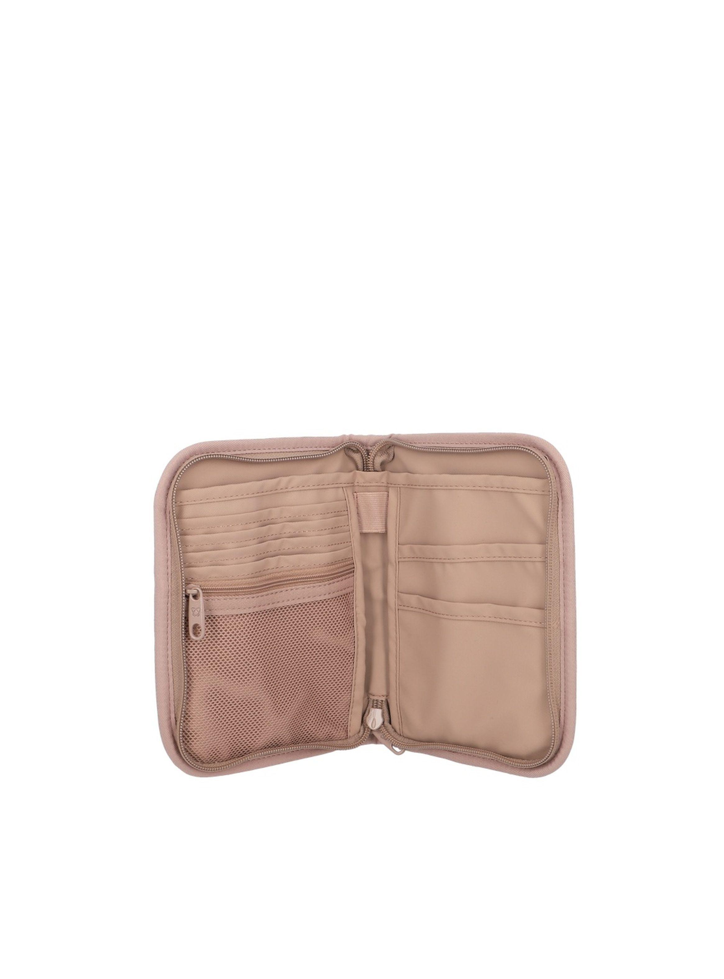 Porta Pasaporte Estuche protector de Viaje Saxoline Rosado-2