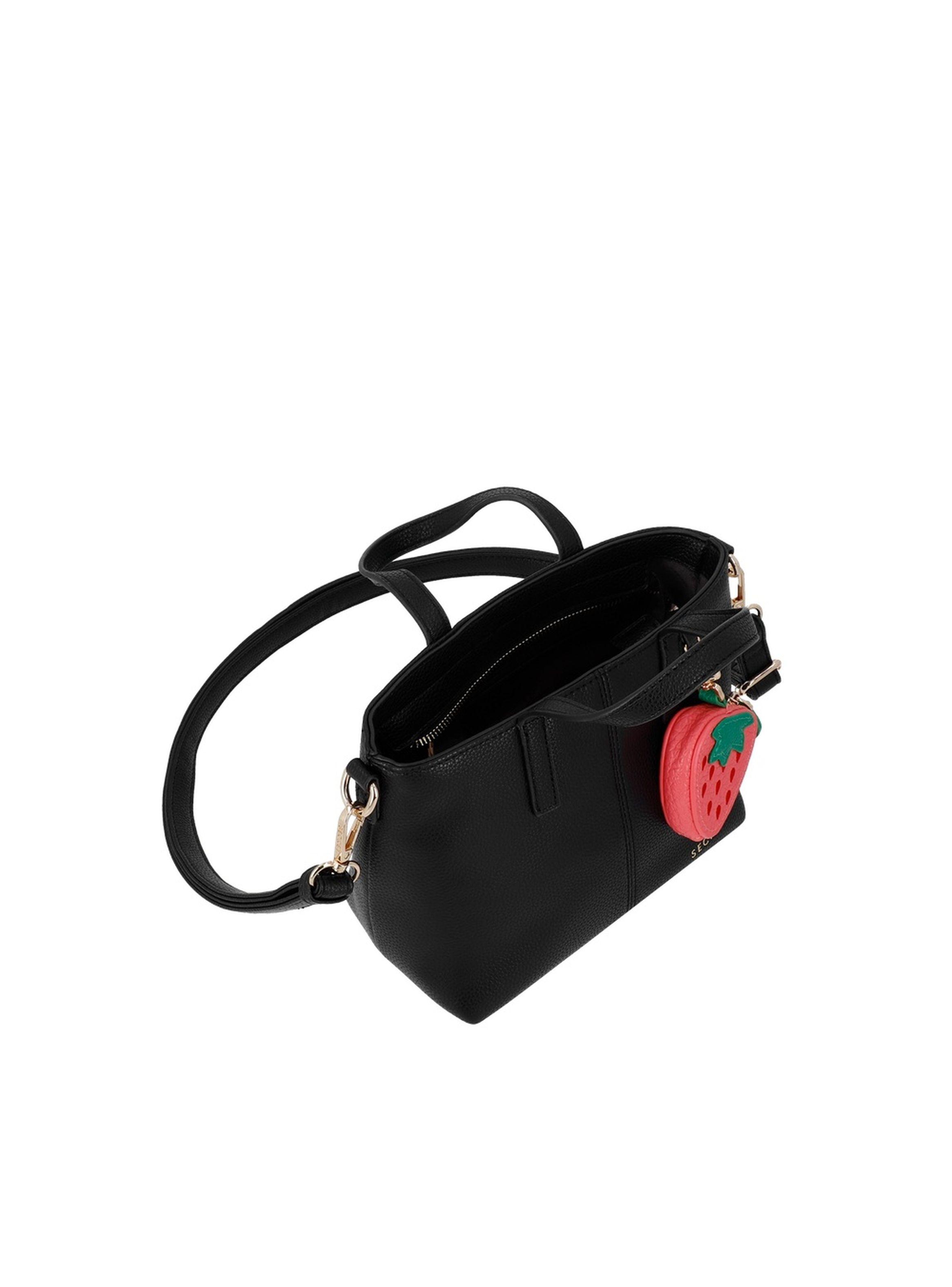 Cartera Bandolera Secret Aruba SC7 Mediana Negro-3