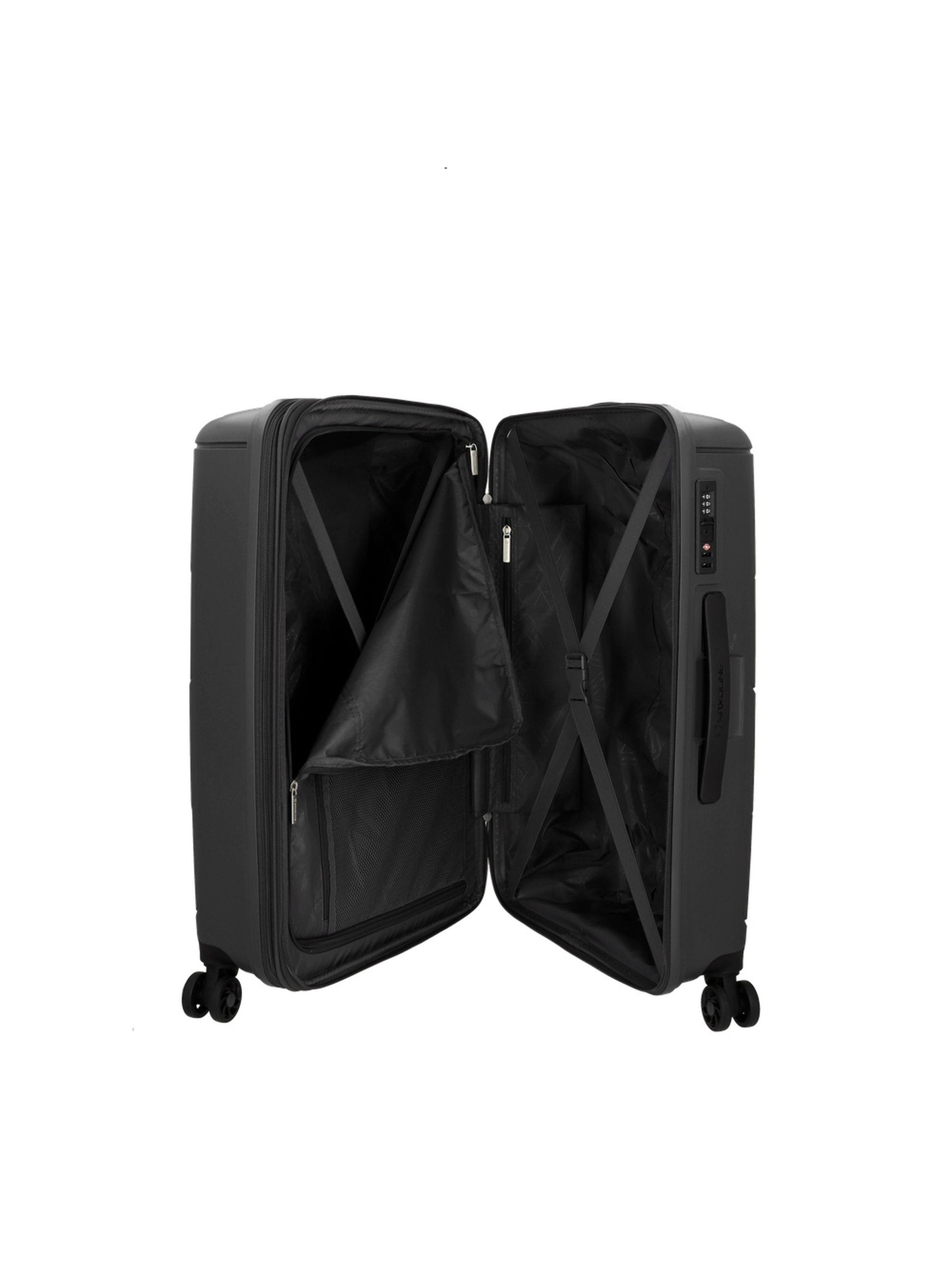 Maleta Mediana Saxoline Fortress 2.0 Negro-3