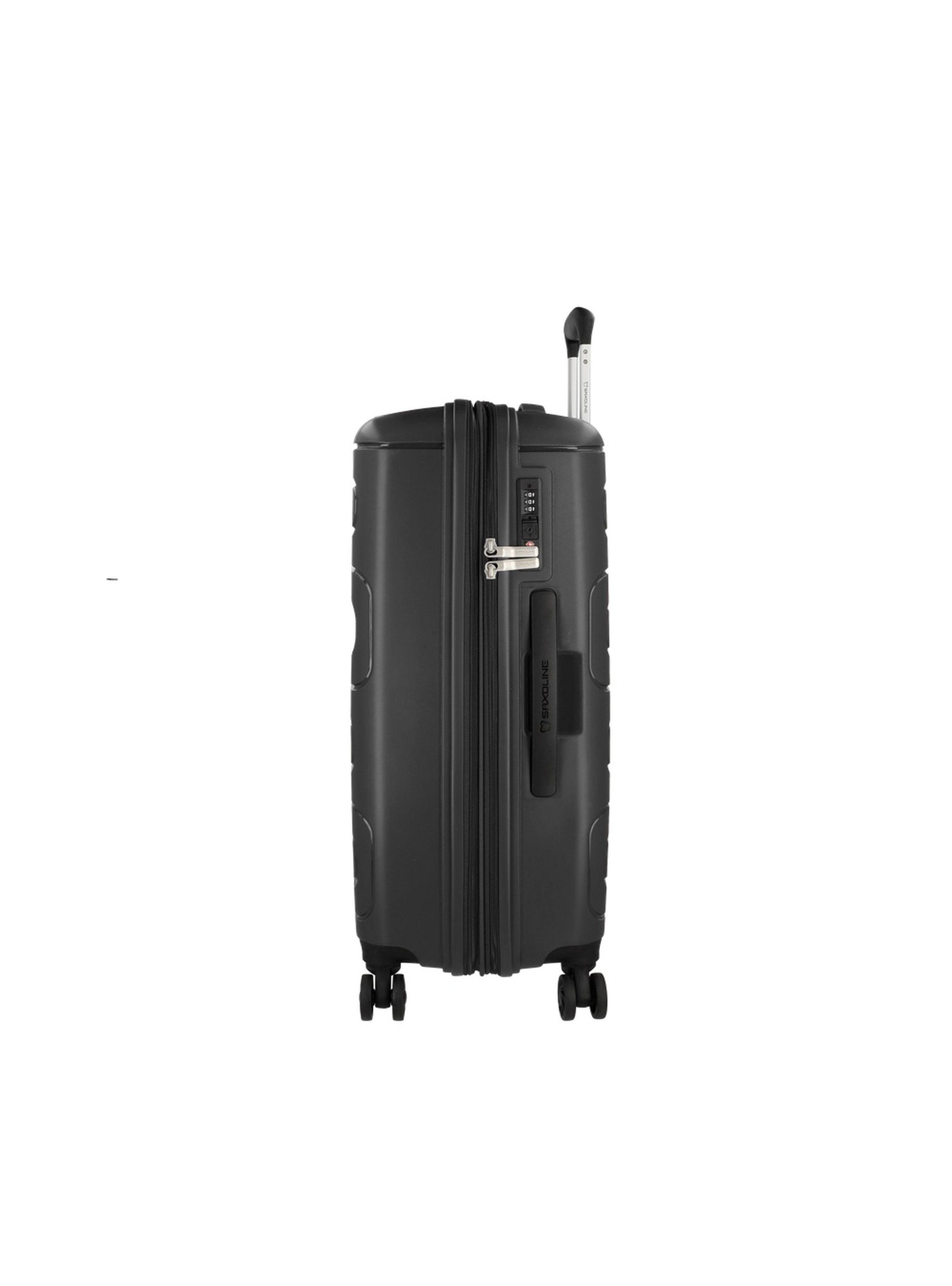 Maleta Mediana Saxoline Fortress 2.0 Negro-5