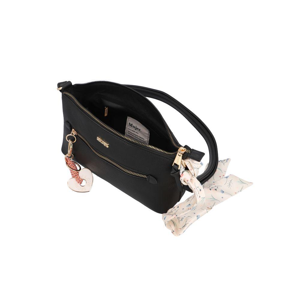 Cartera Mother Casual Negro Secret-5