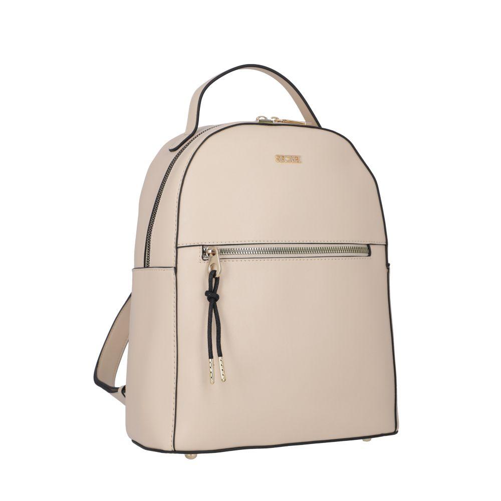 Mochila Virginia Casual Marfil Secret L-1