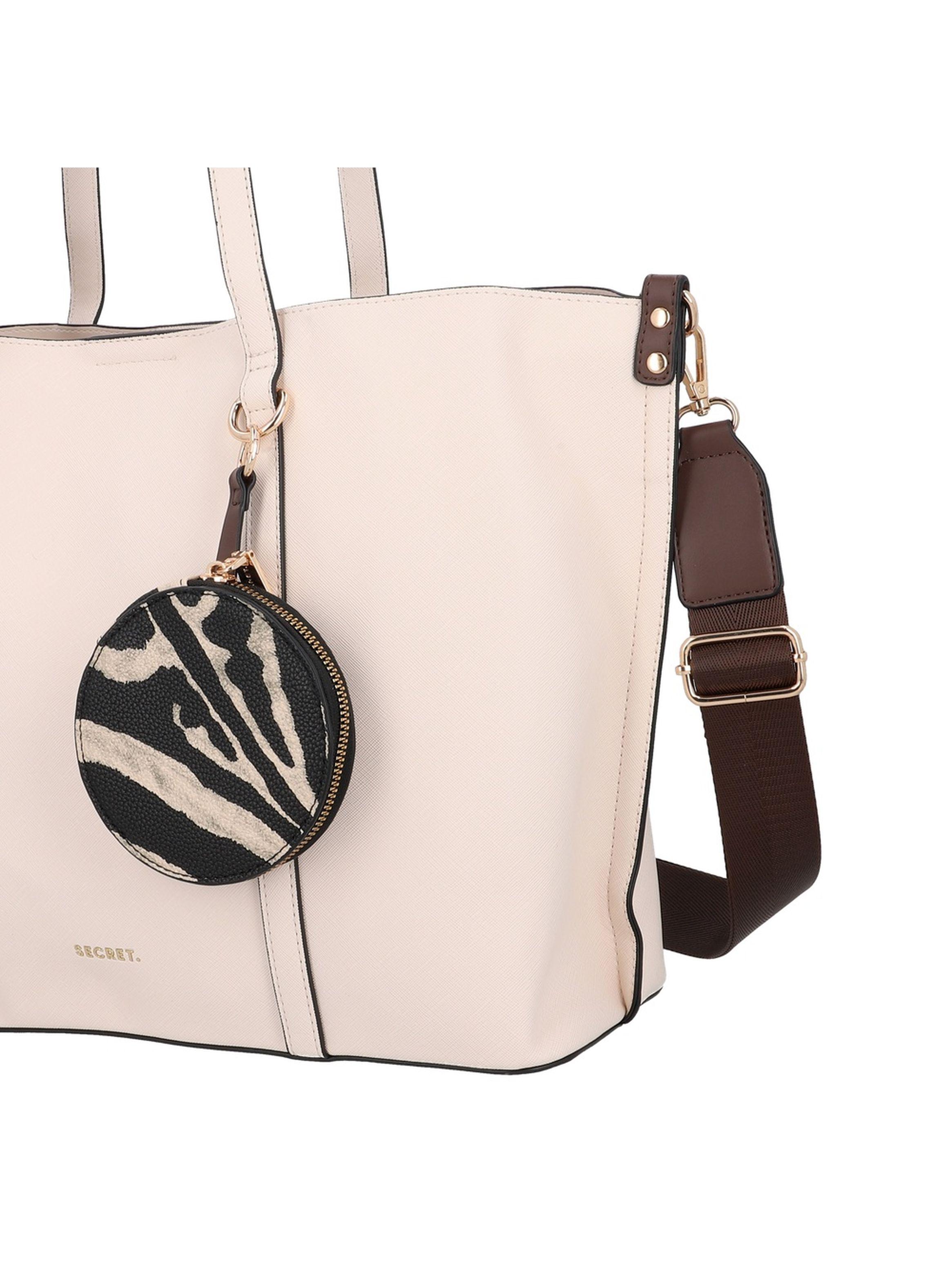 Cartera Tote Secret Vostok ST6 L Beige-4