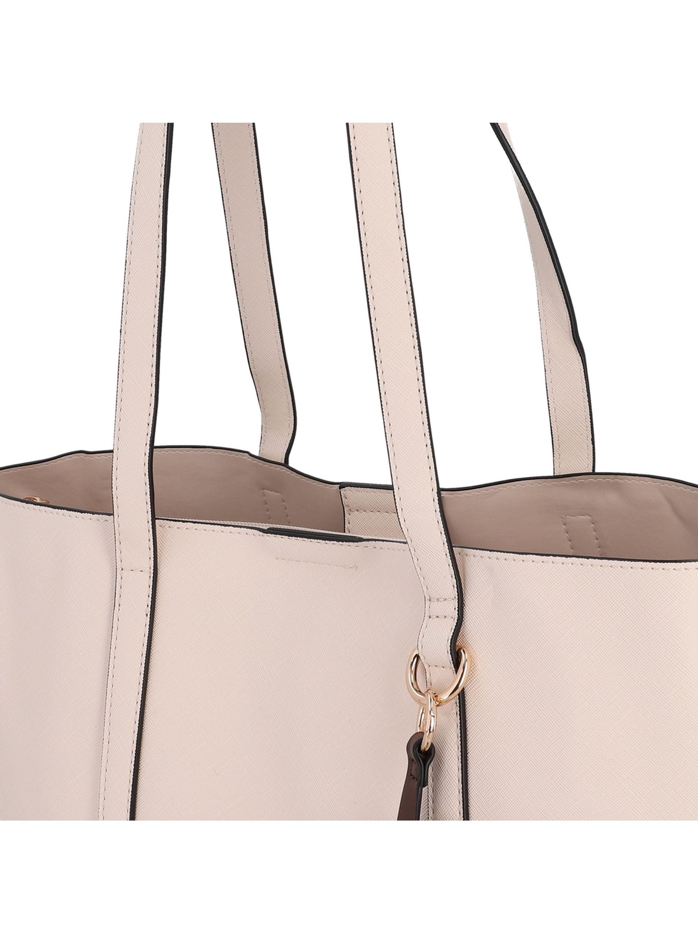 Cartera Tote Secret Vostok ST6 L Beige-5