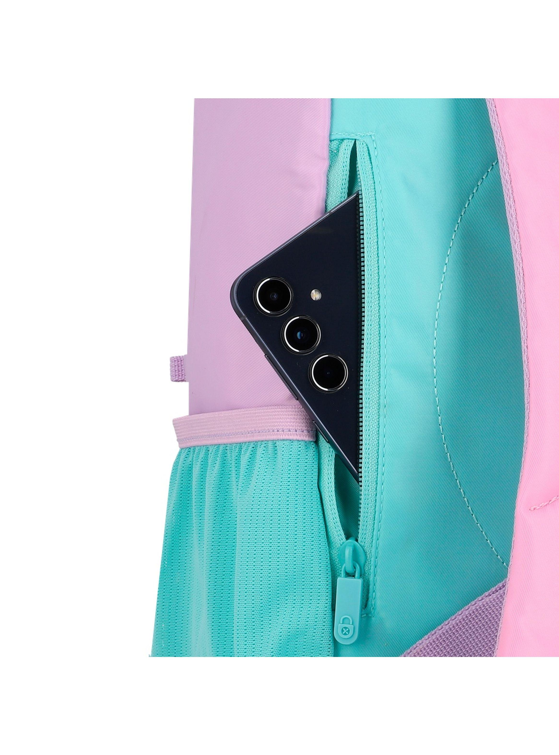 Mochila Notebook Xtrem Cleveland 6XT Rosado/Multicolor 15"-6