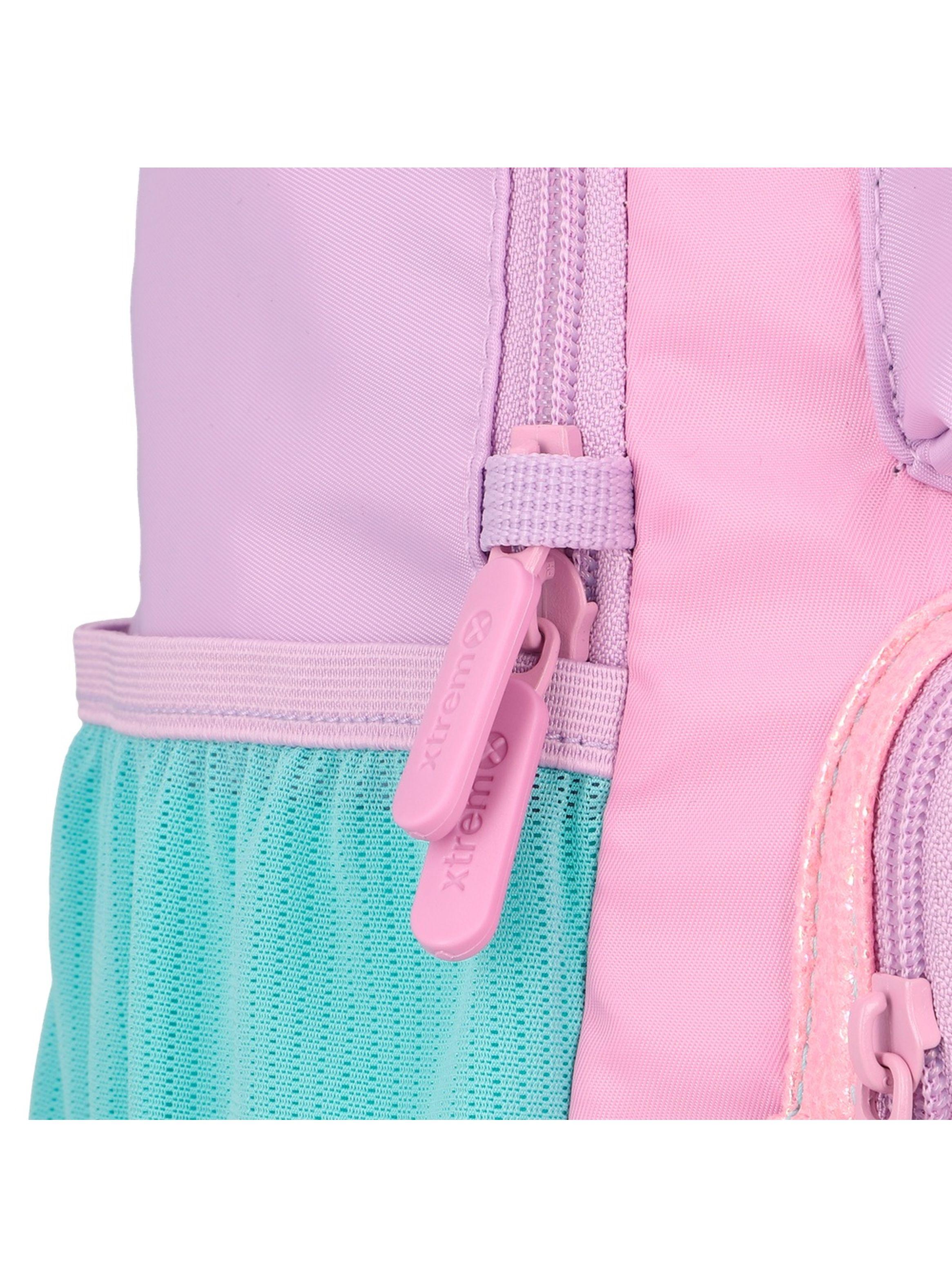 Mochila Notebook Xtrem Cleveland 6XT Rosado/Multicolor 15"-8