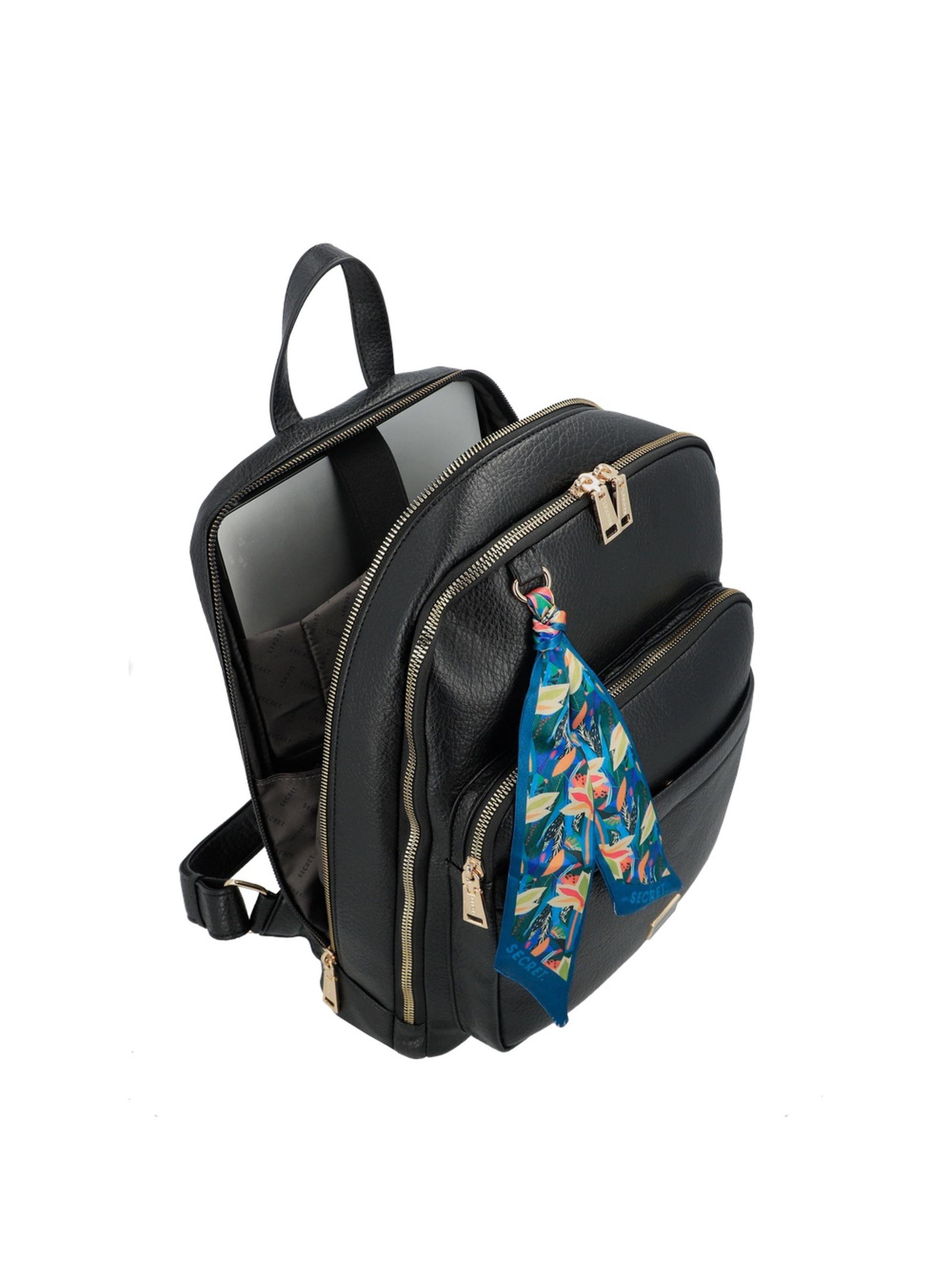Mochila Notebook Secret Albania SC6 Negro 13"-3