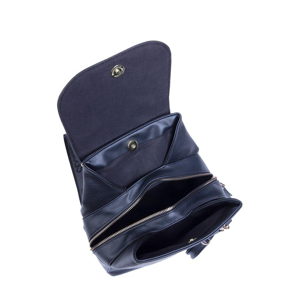 Mochila Burdeos Negra Secret-3