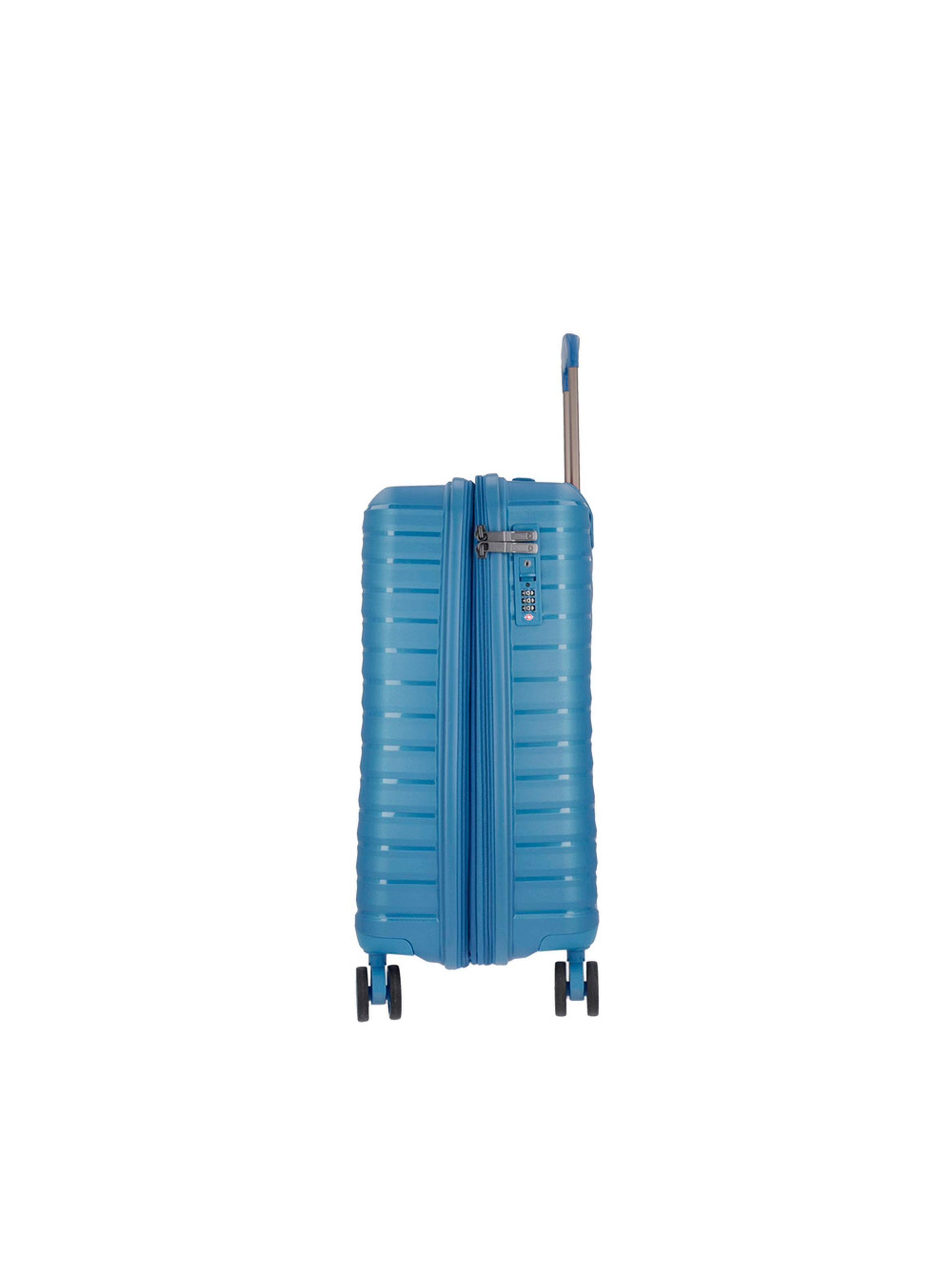 Maleta de Cabina Saxoline Titanium Azul-4