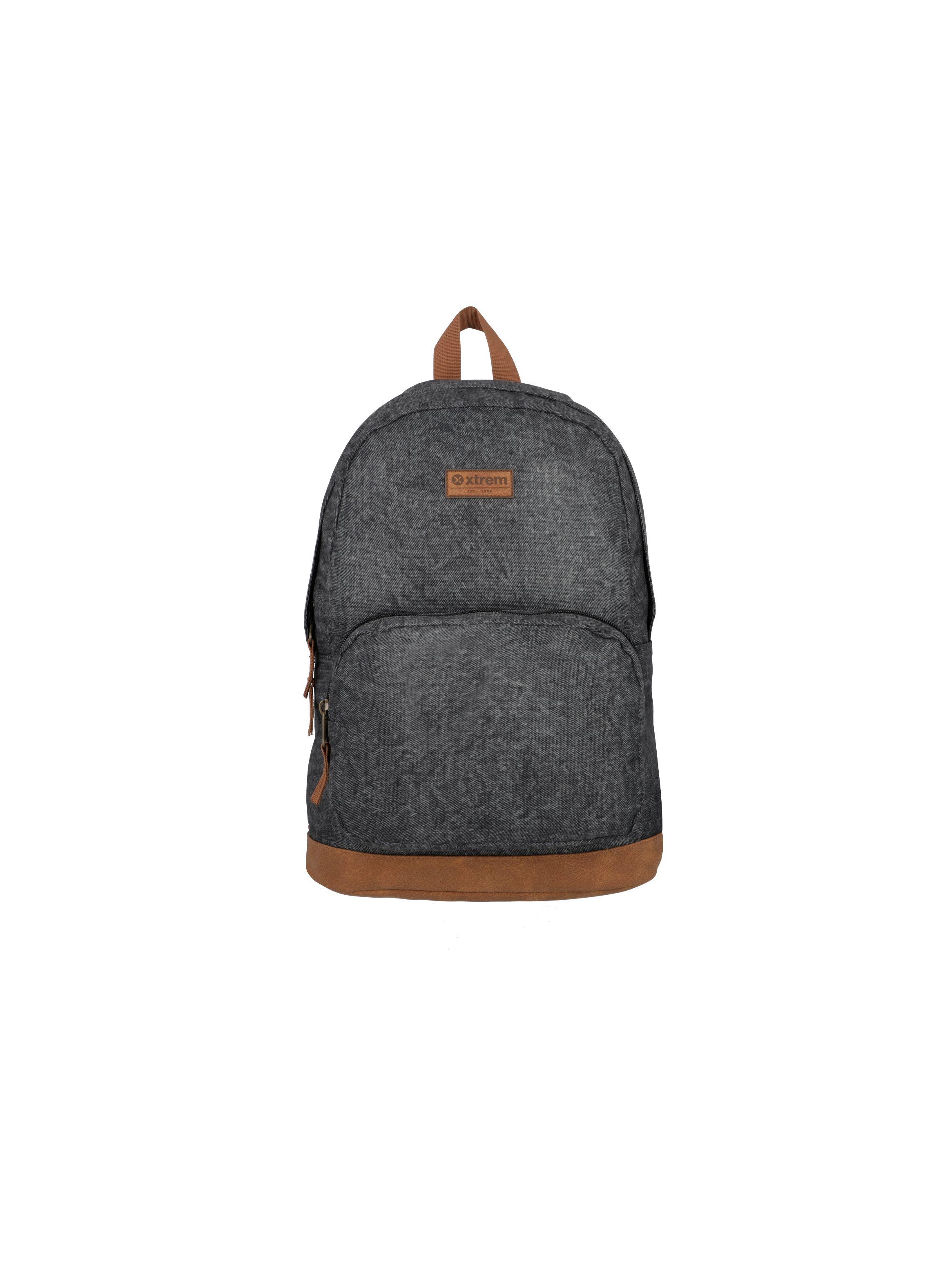 Mochila Notebook Xtrem Pop 4XT Denim Negro 15"-0