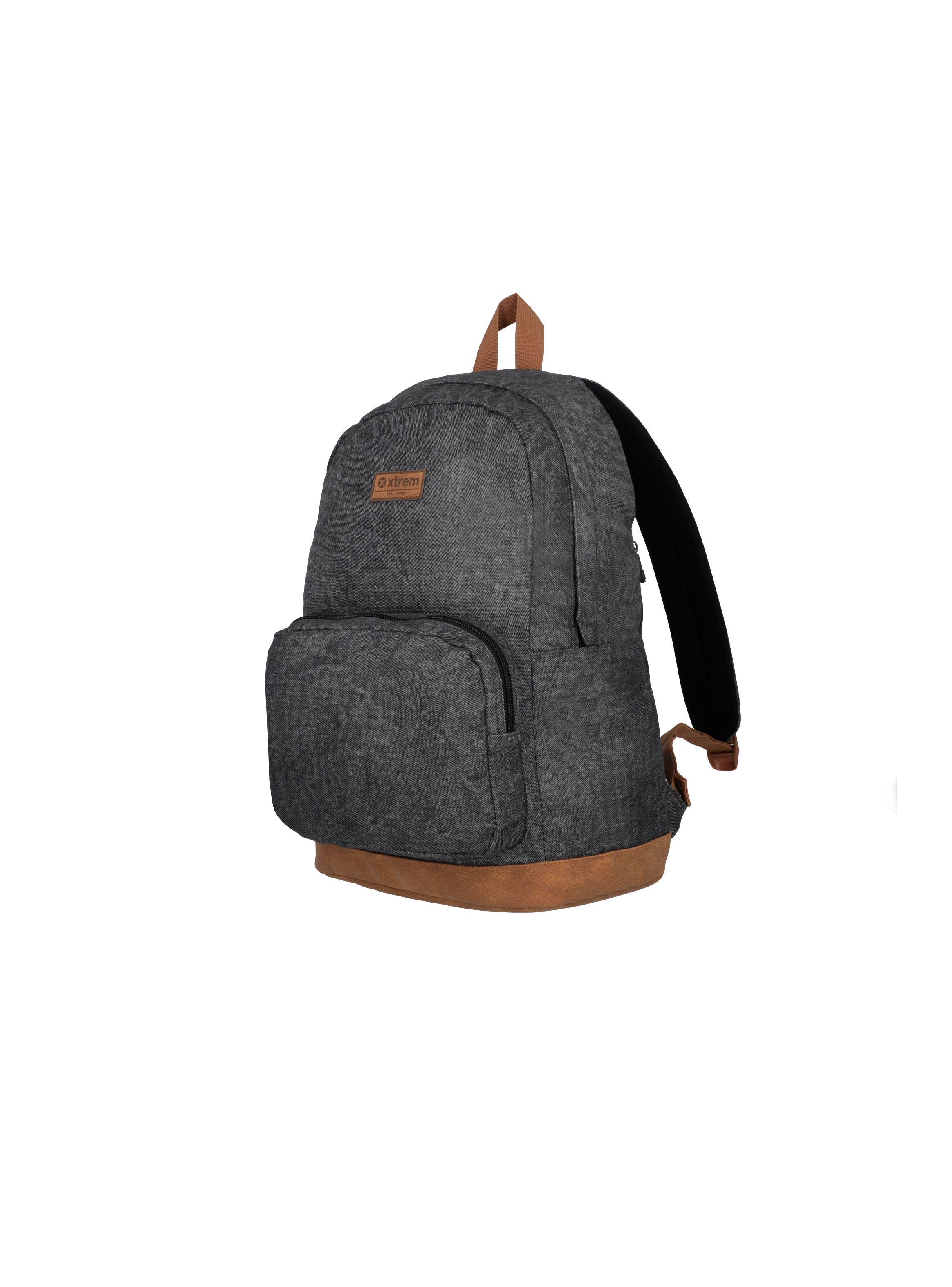 Mochila Notebook Xtrem Pop 4XT Denim Negro 15"-1
