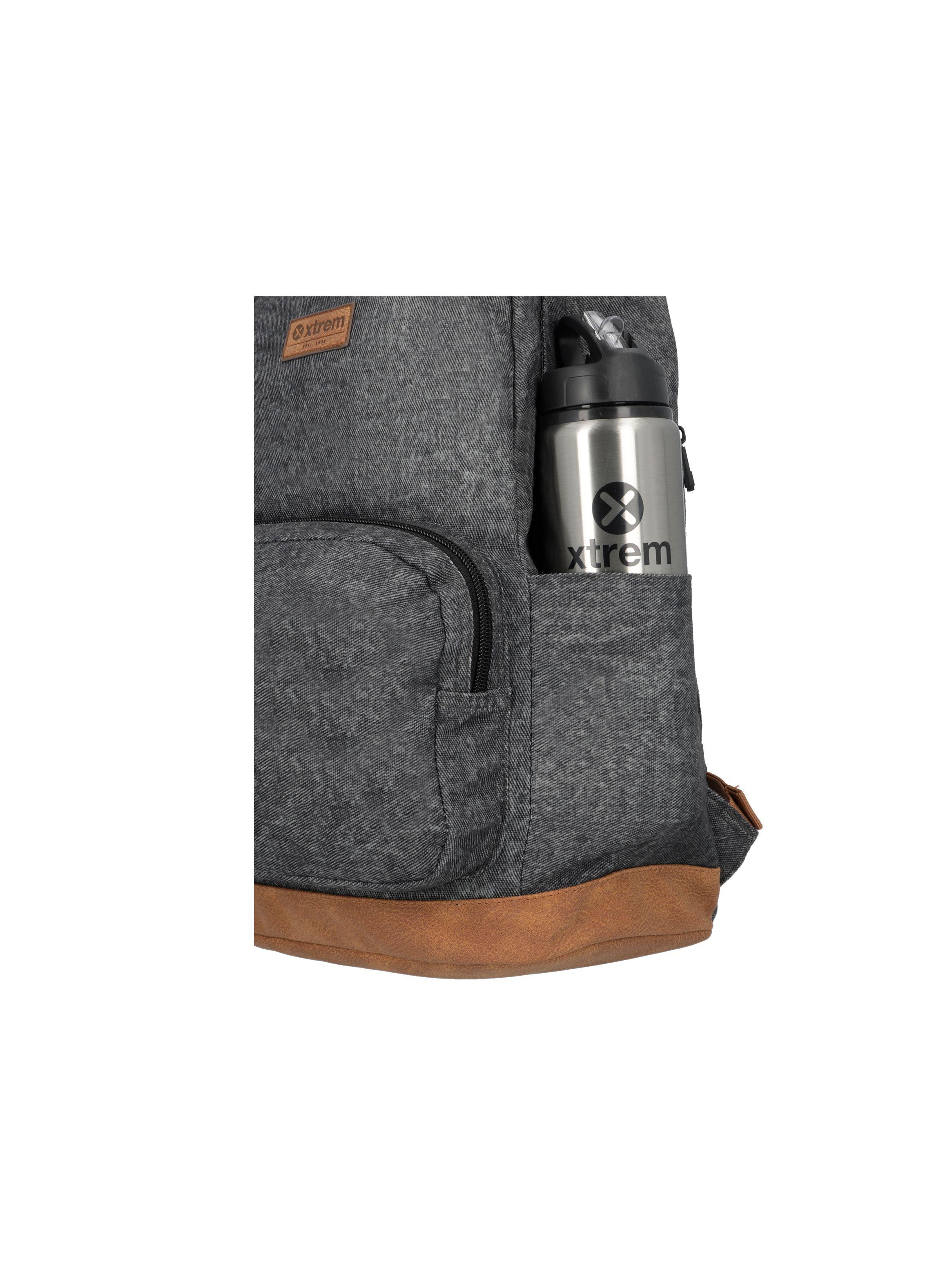 Mochila Notebook Xtrem Pop 4XT Denim Negro 15"-5