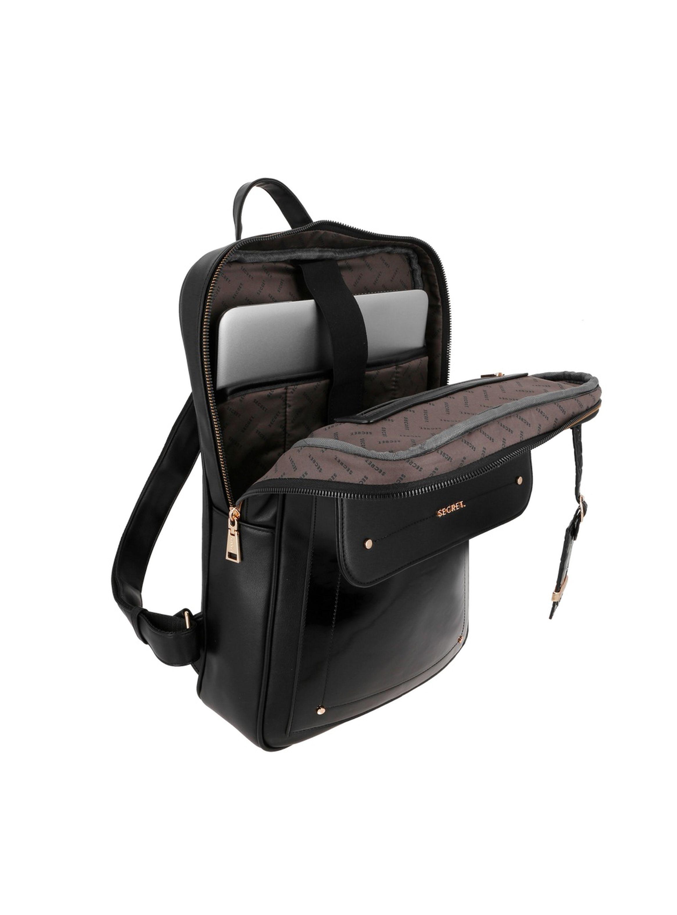 Mochila Notebook Secret Brasilia SC6 Negro 15"-3