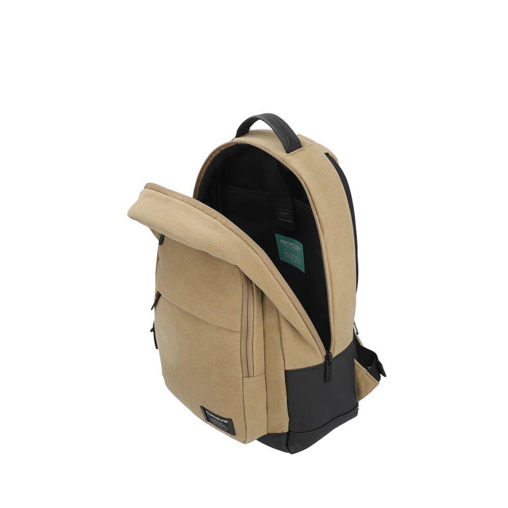 Mochila Notebook Saxoline City Beige 17"-2