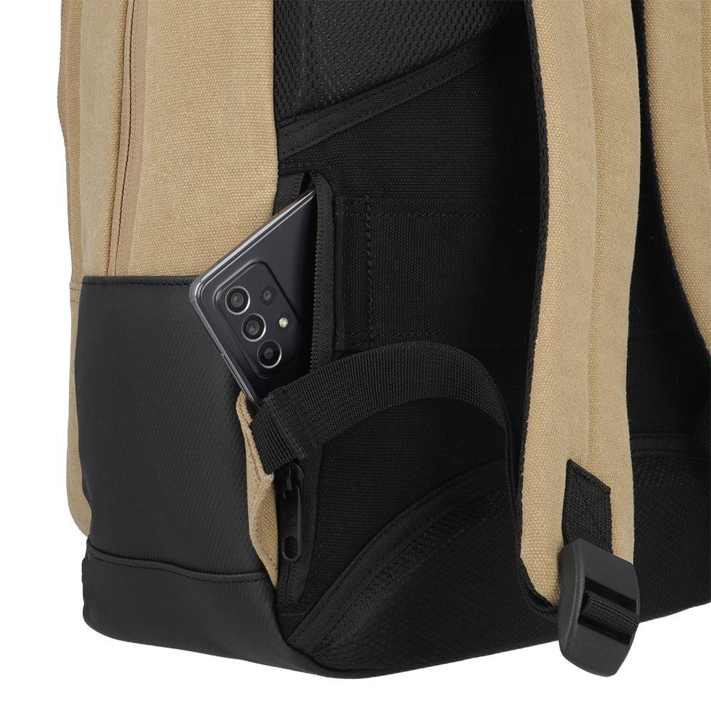 Mochila Notebook Saxoline City Beige 17"-8