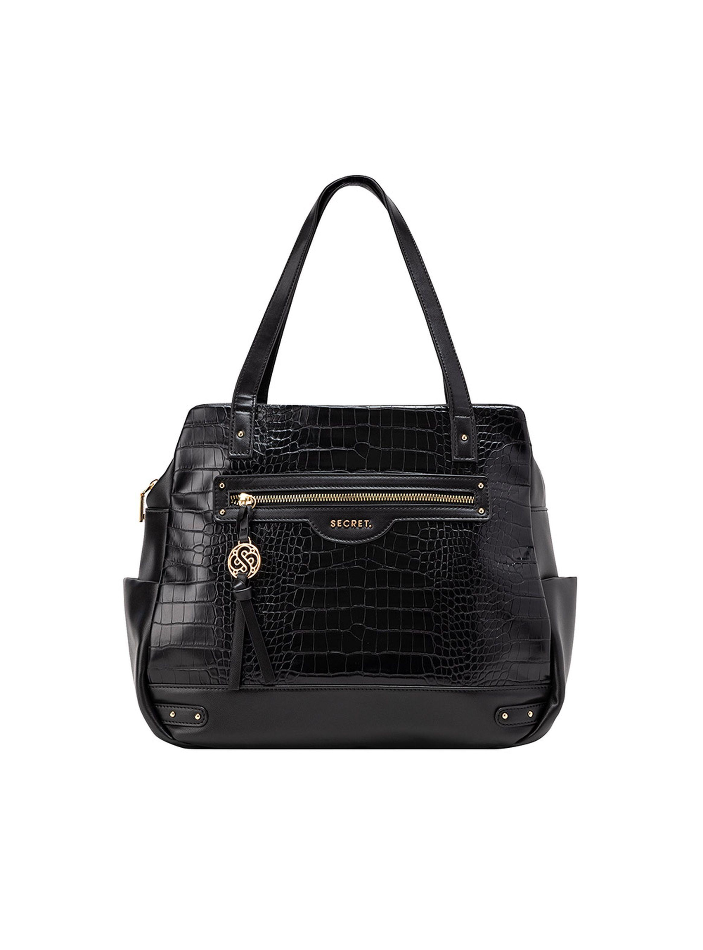 Cartera de hombro Secret Polonia FW24 Negro L-0