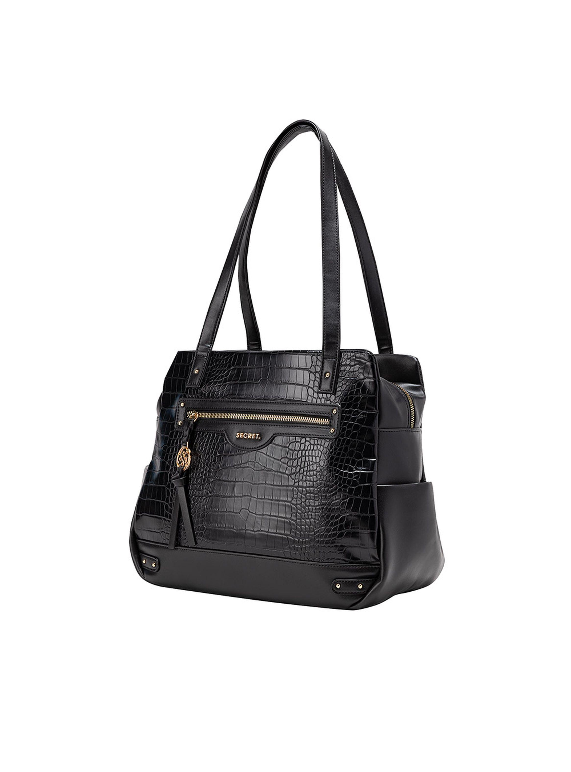 Cartera de hombro Secret Polonia FW24 Negro L-1