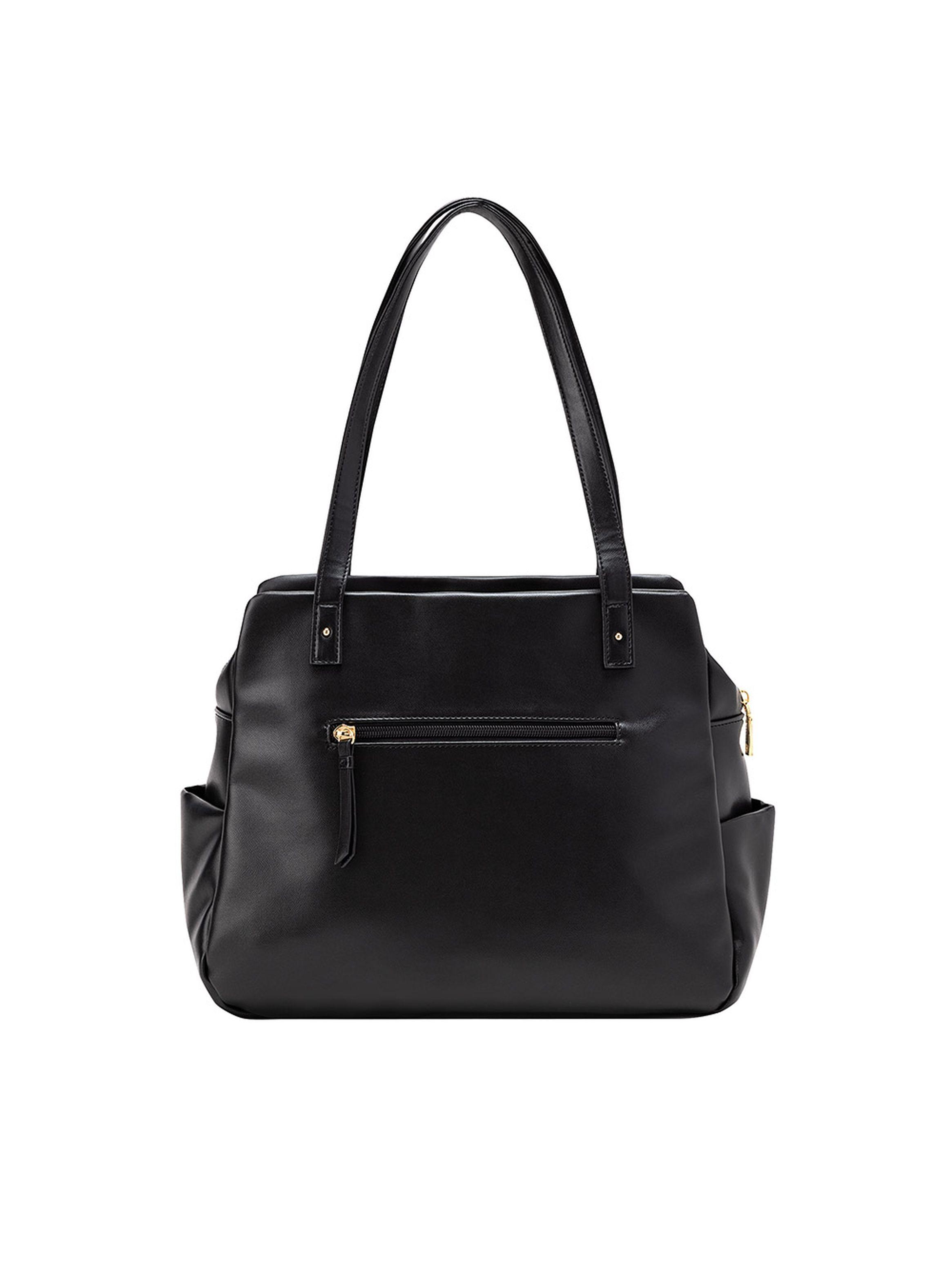 Cartera de hombro Secret Polonia FW24 Negro L-2