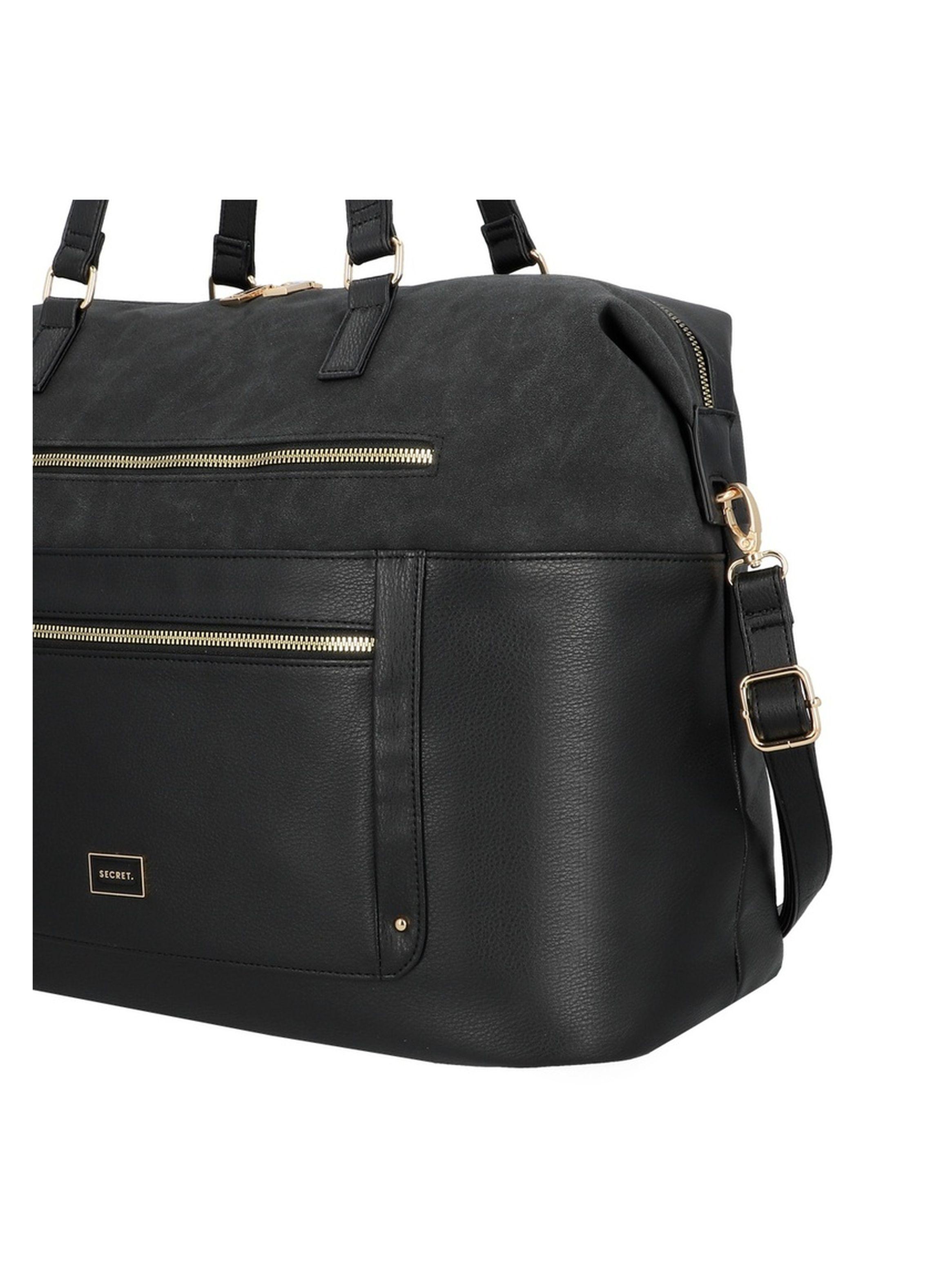 Bolso de Viaje Secret Lourdes FW25 L Negro-4