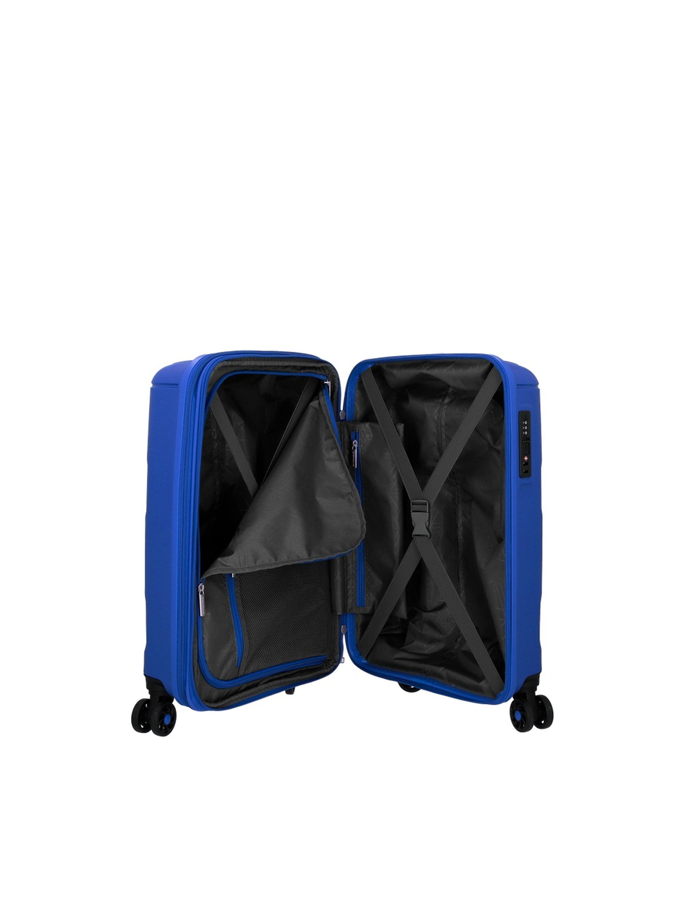 Maleta de Cabina Saxoline Fortress 2.0 Azul-3