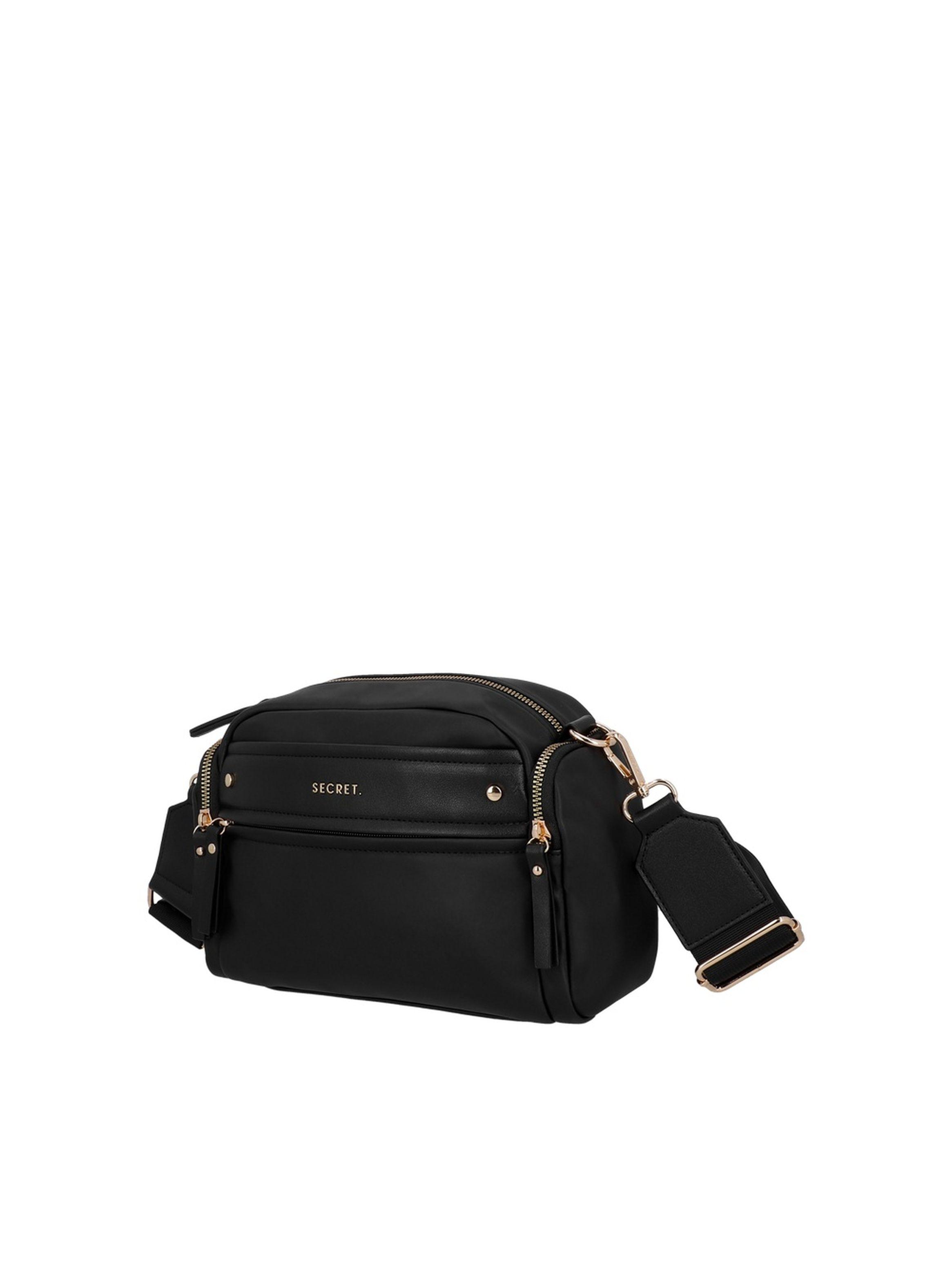 Cartera Bandolera Secret Londres SC7 Mediana Negra-1
