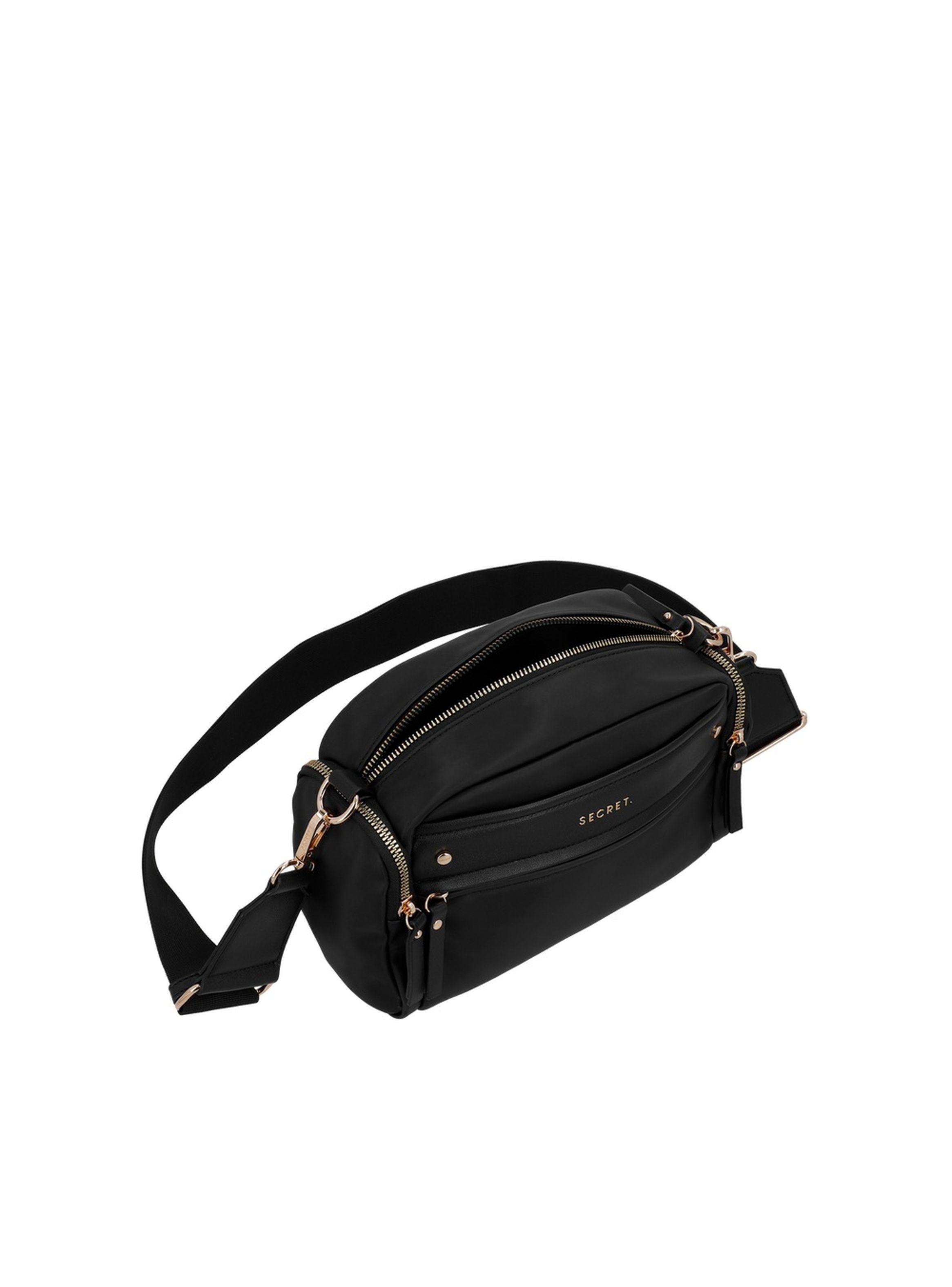 Cartera Bandolera Secret Londres SC7 Mediana Negra-3