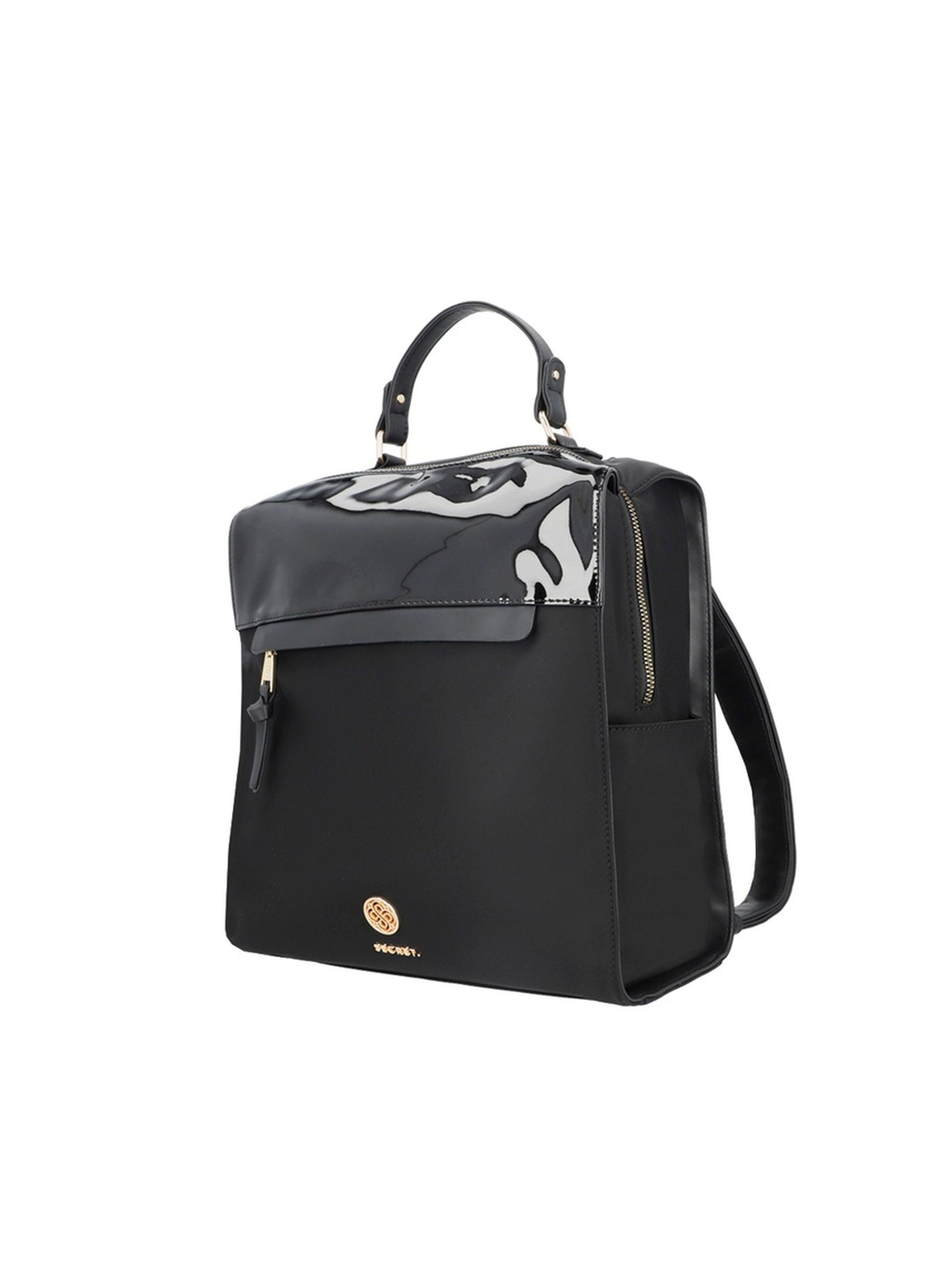 Mochila Secret Lourdes SS25 Negro L-1