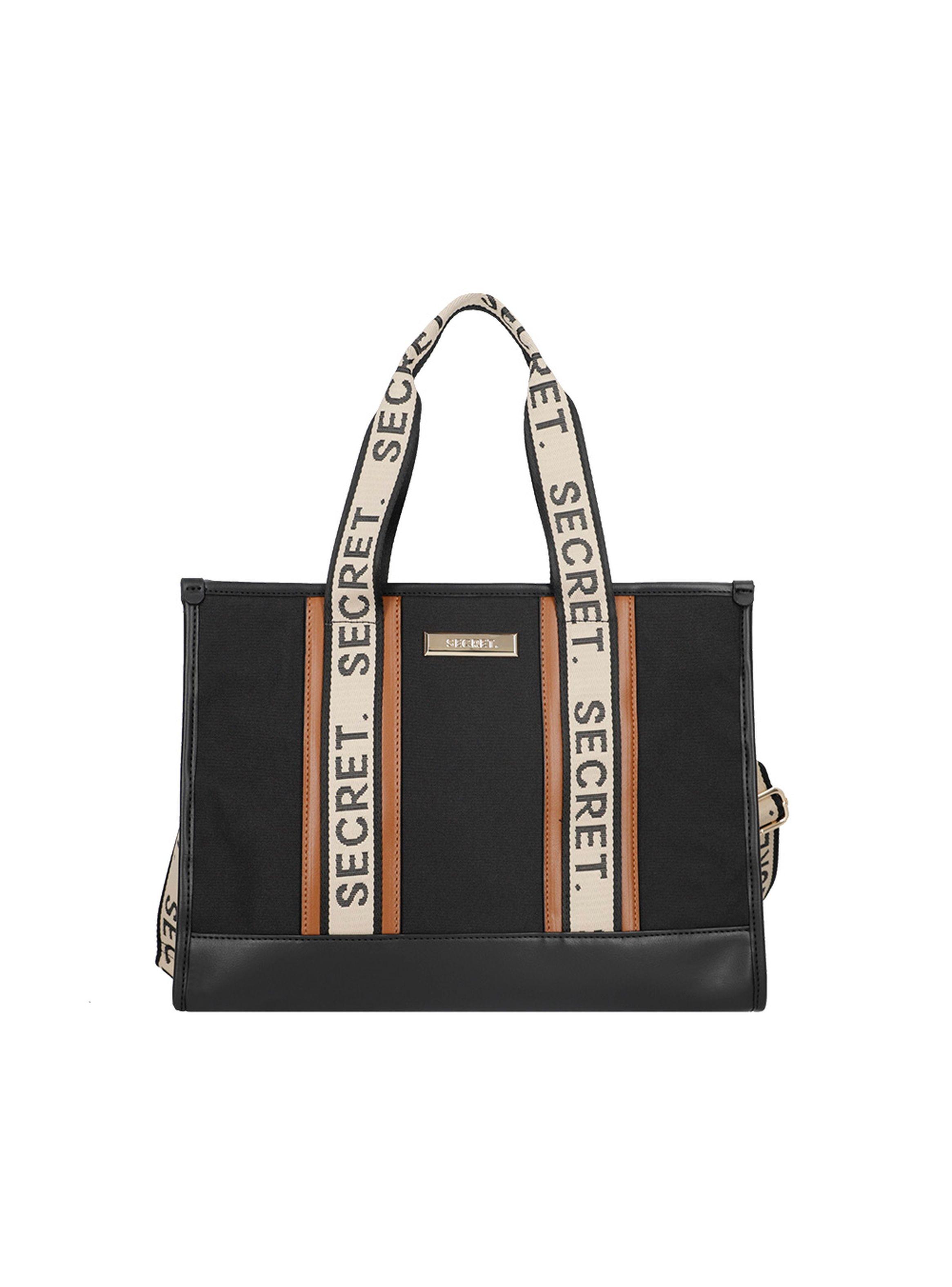 Cartera Tote Secret Austria FW24 Negro M-0