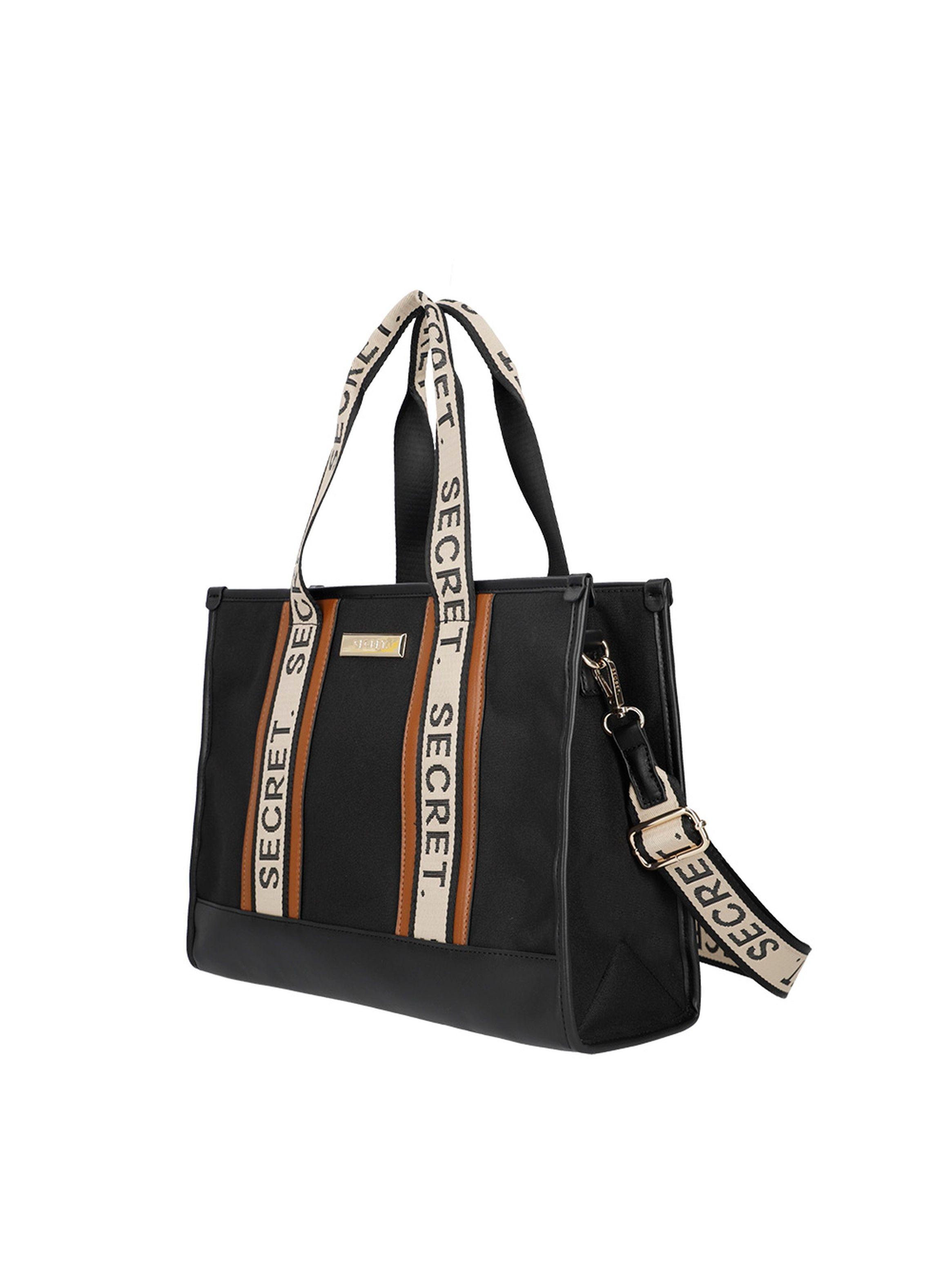 Cartera Tote Secret Austria FW24 Negro M-1