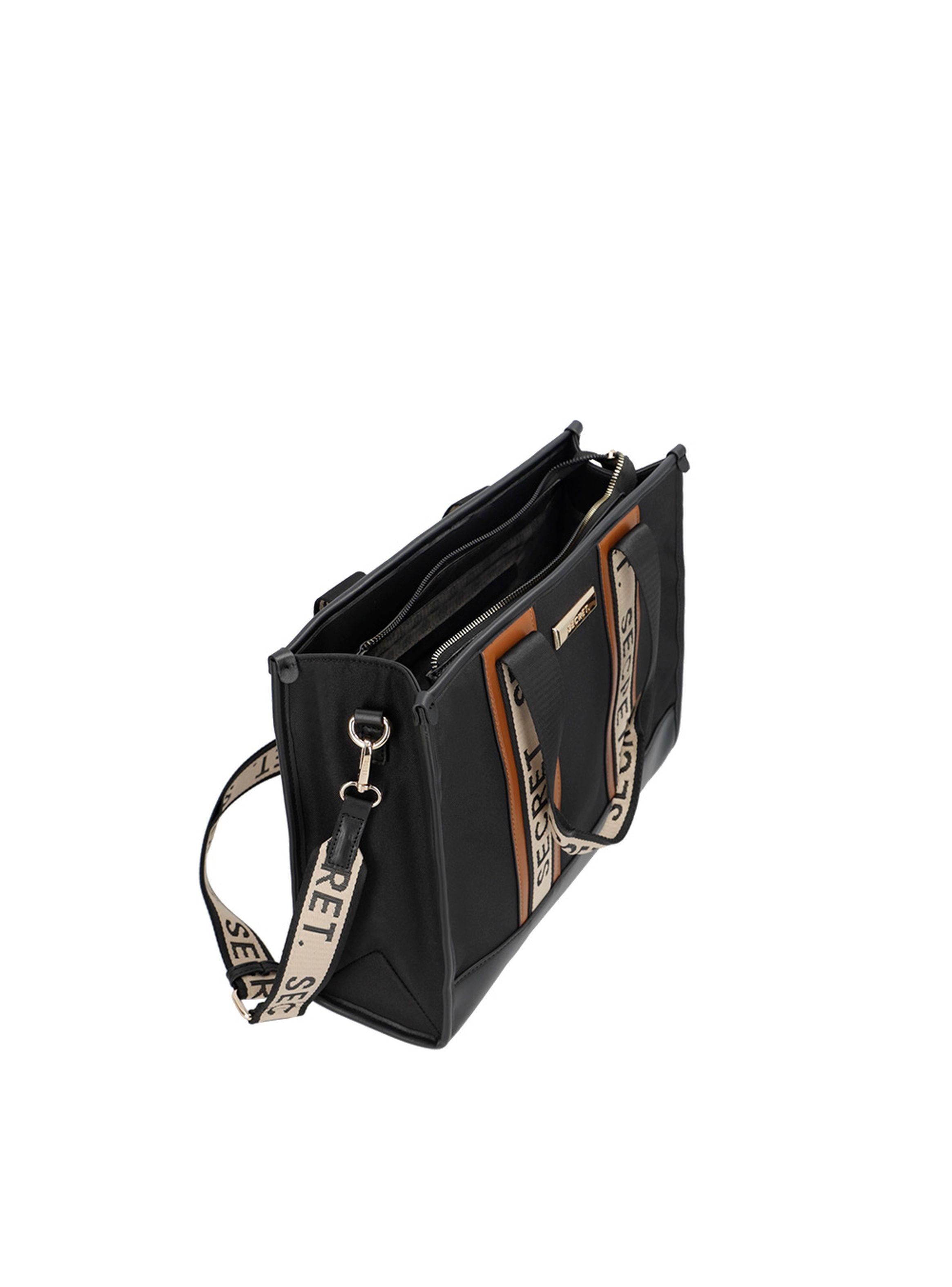 Cartera Tote Secret Austria FW24 Negro M-3